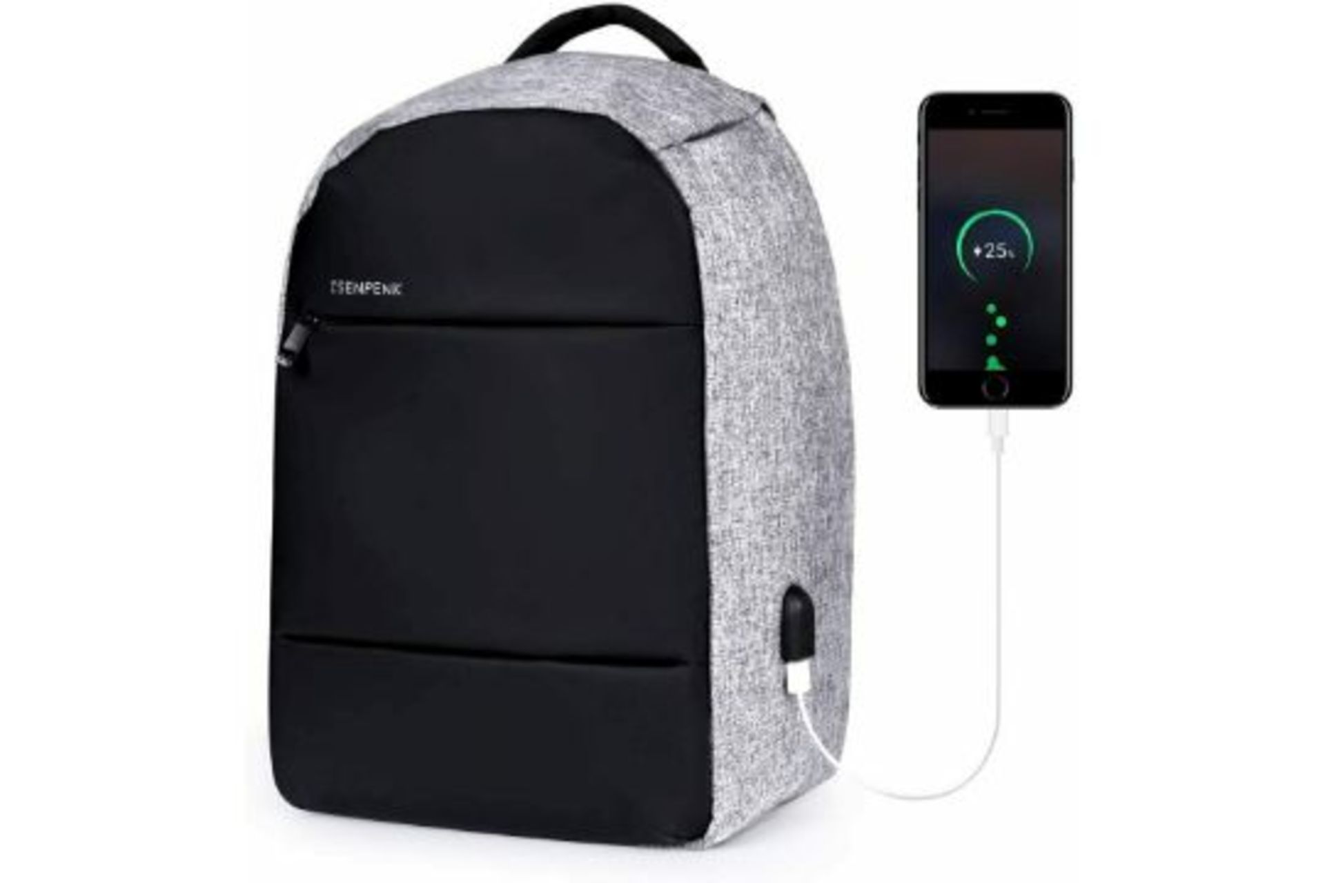Anti-Theft Laptop Backpack Business Work Travel Rucksack With USB Charging