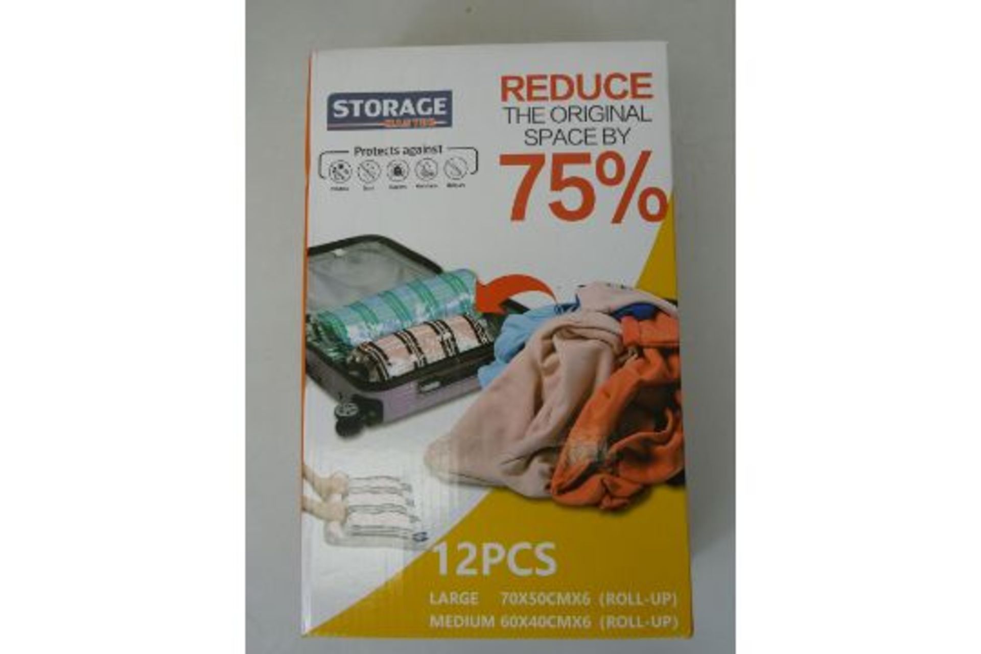 X6 BOXES OF 12 STORAGE BAGS - Image 2 of 2