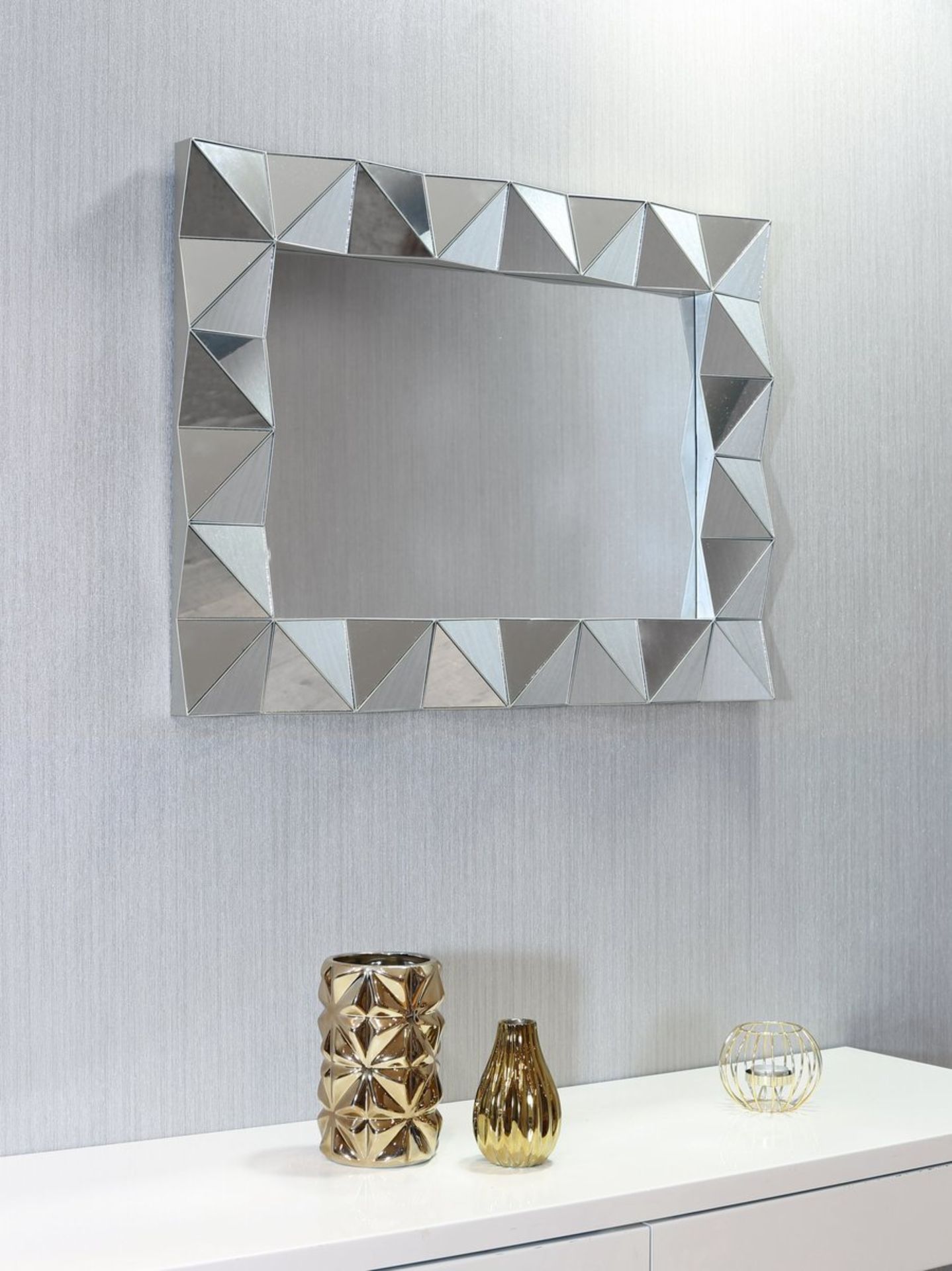 ARTHOUSE Geometric Wall Mirror - RRP £50 - Image 2 of 2