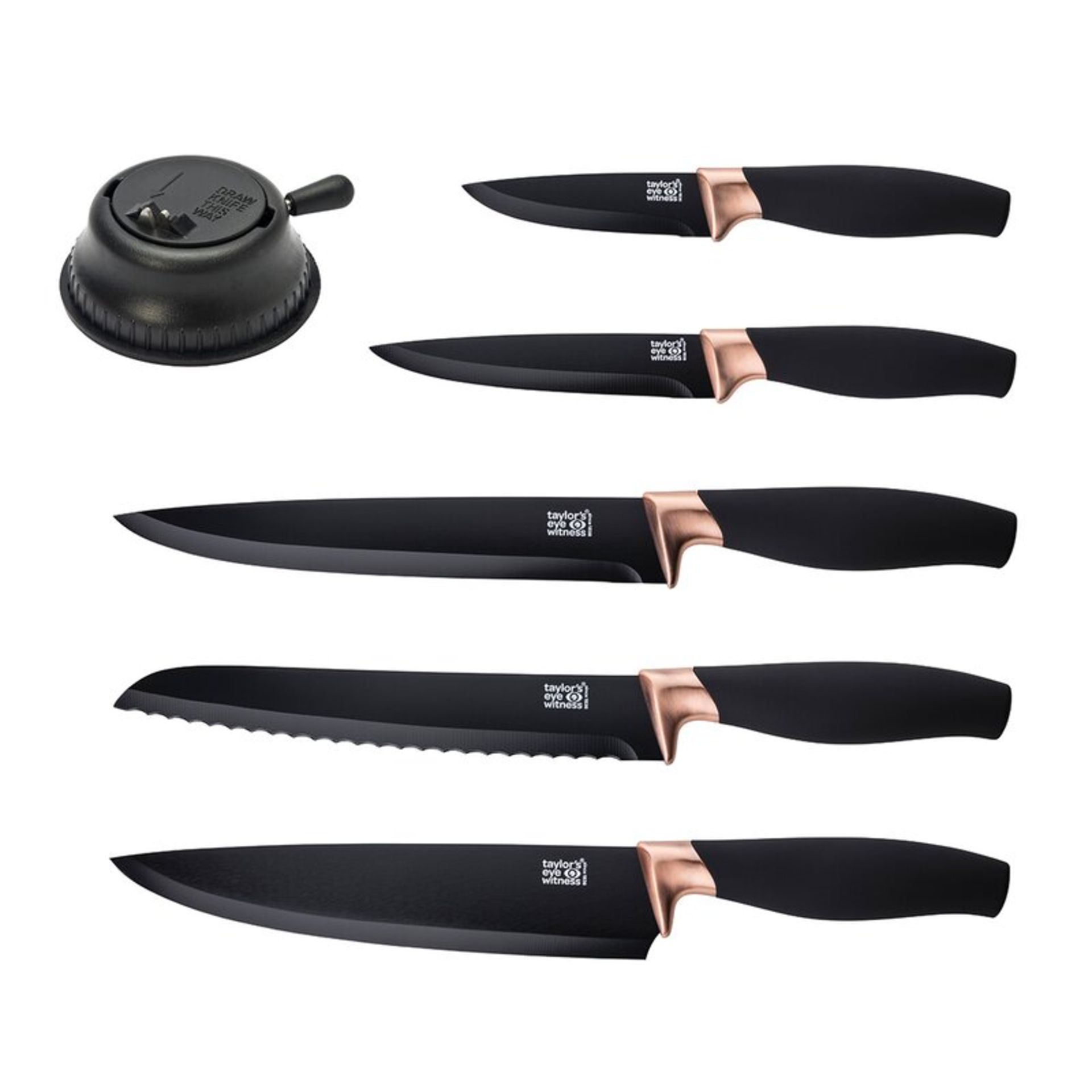 Brooklyn 6 Piece Assorted Knife Set - RRP £55