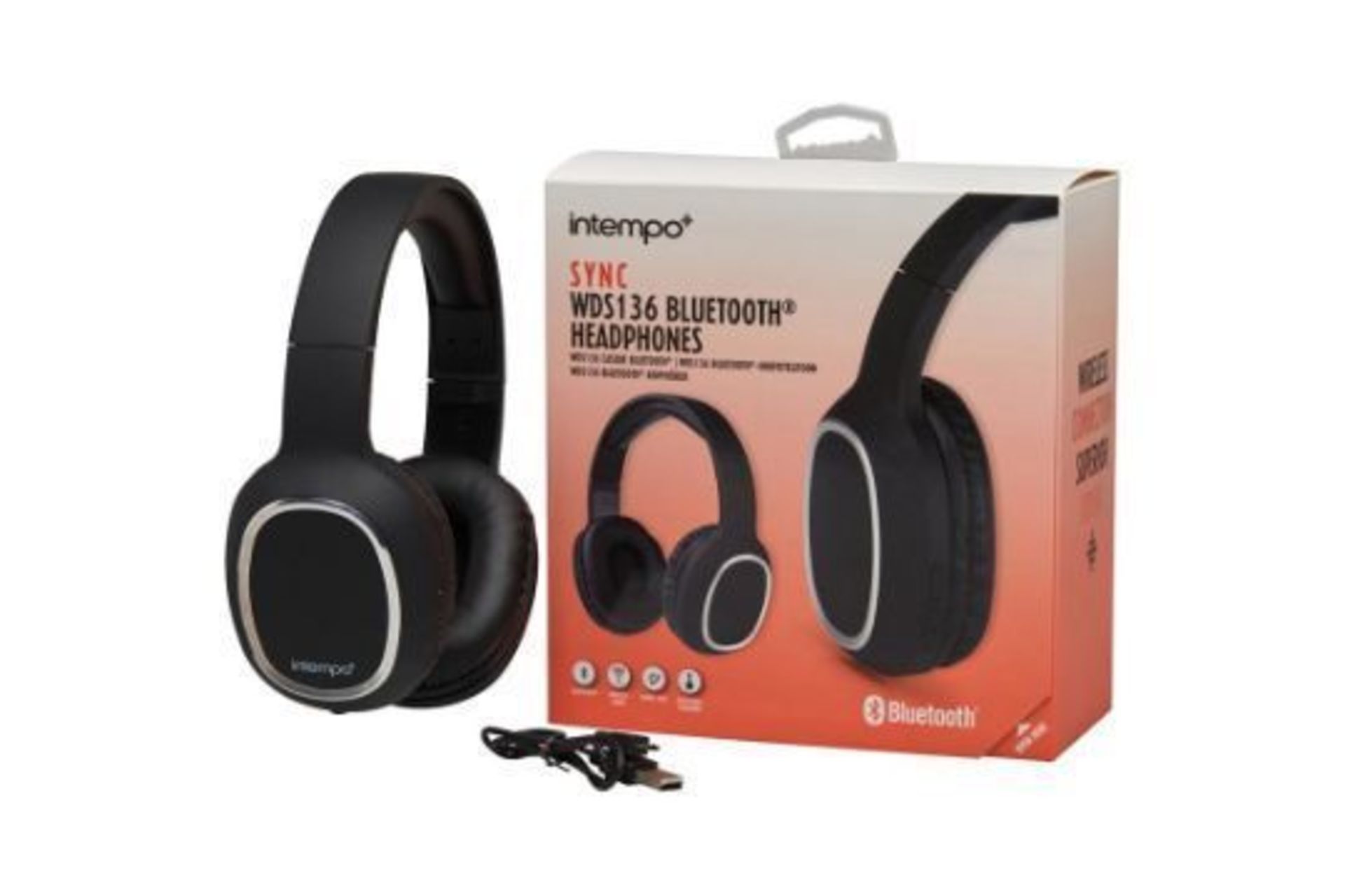 Brand New Intempo WDS136 Wireless Bluetooth Headphones