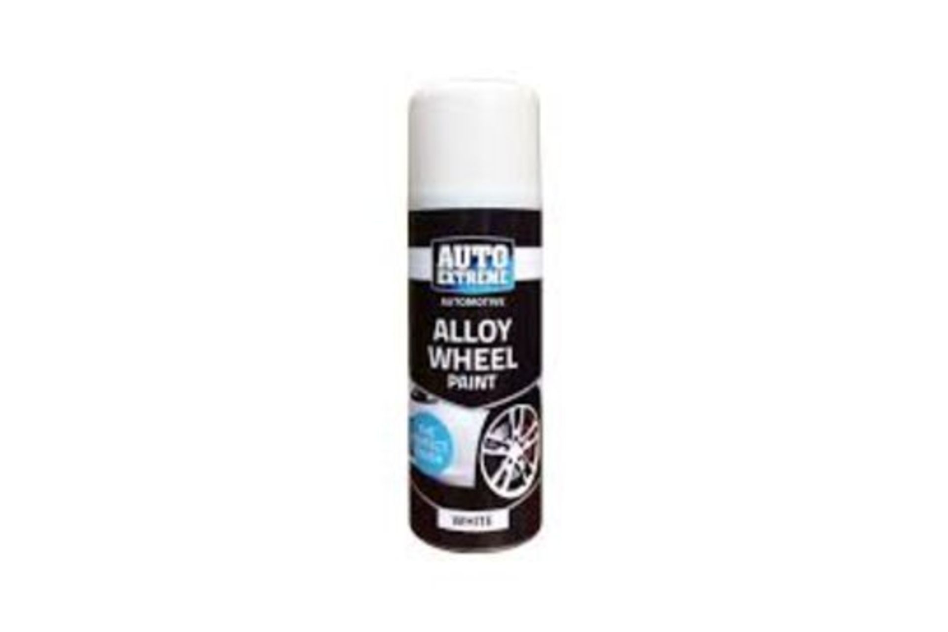 x2 ALLOY WHEEL SPRAY CAN RESTORER CAR AUTO PAINT WHITE