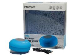 Brand New Intempo Blue Bluetooth Shower Speaker