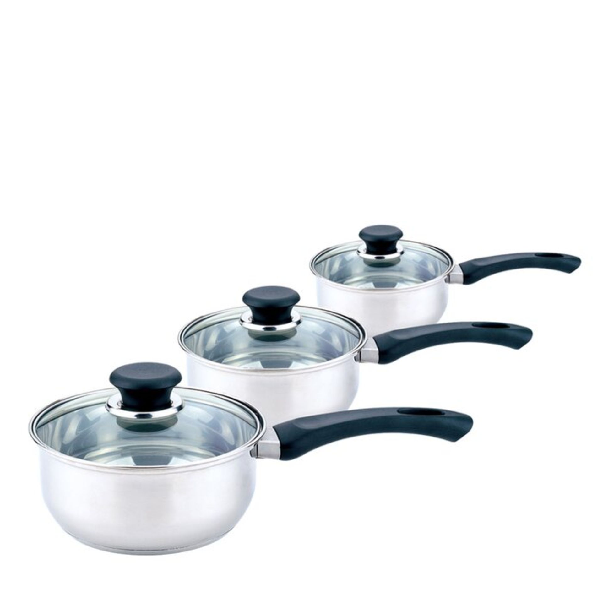 Symple Stuff 6 Pieces Stainless Steel Cookware Set - RRP £47.04