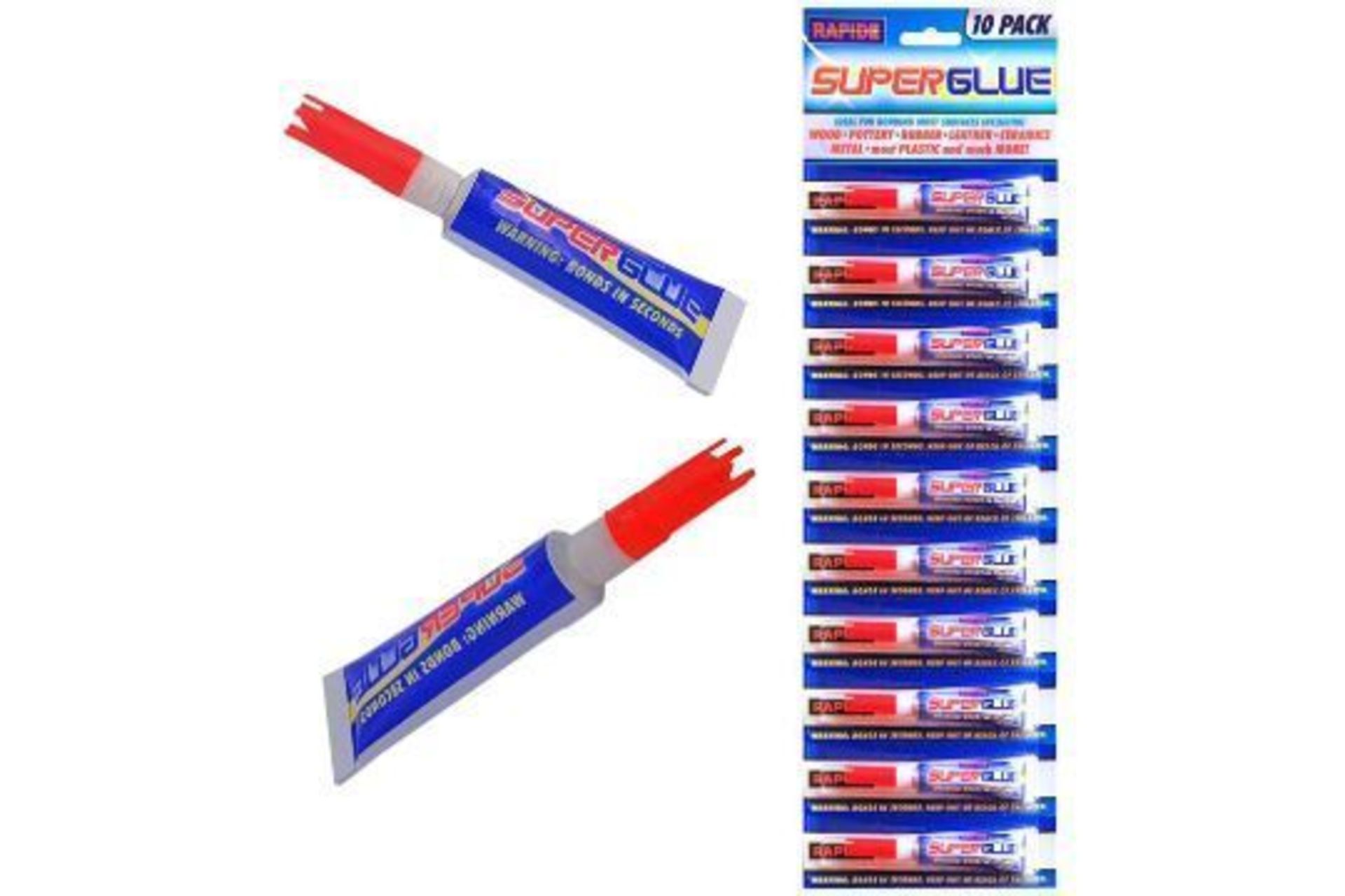 x2 Rapide | High Strength Superglue 10 Pack