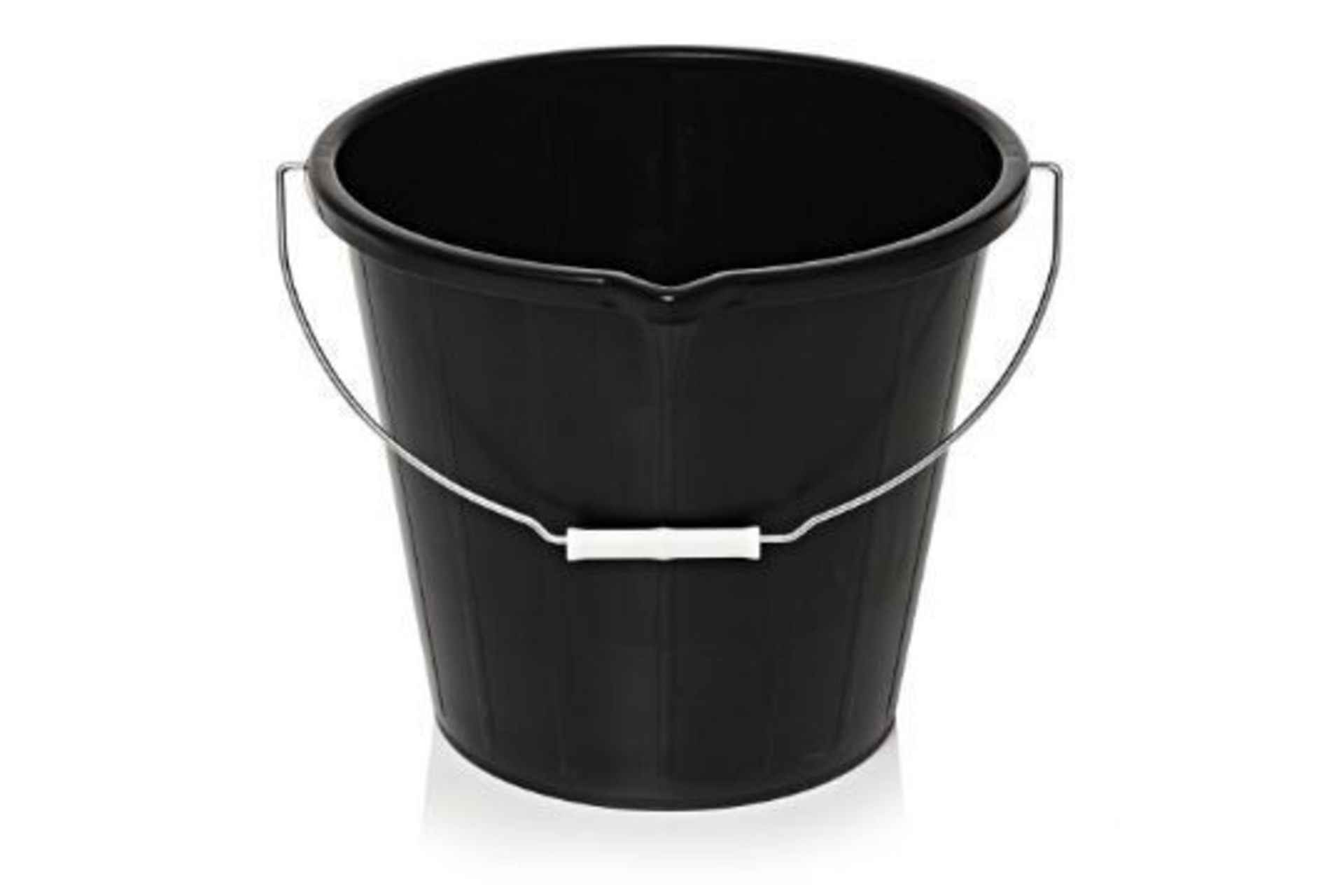 x3 New Black Buckets
