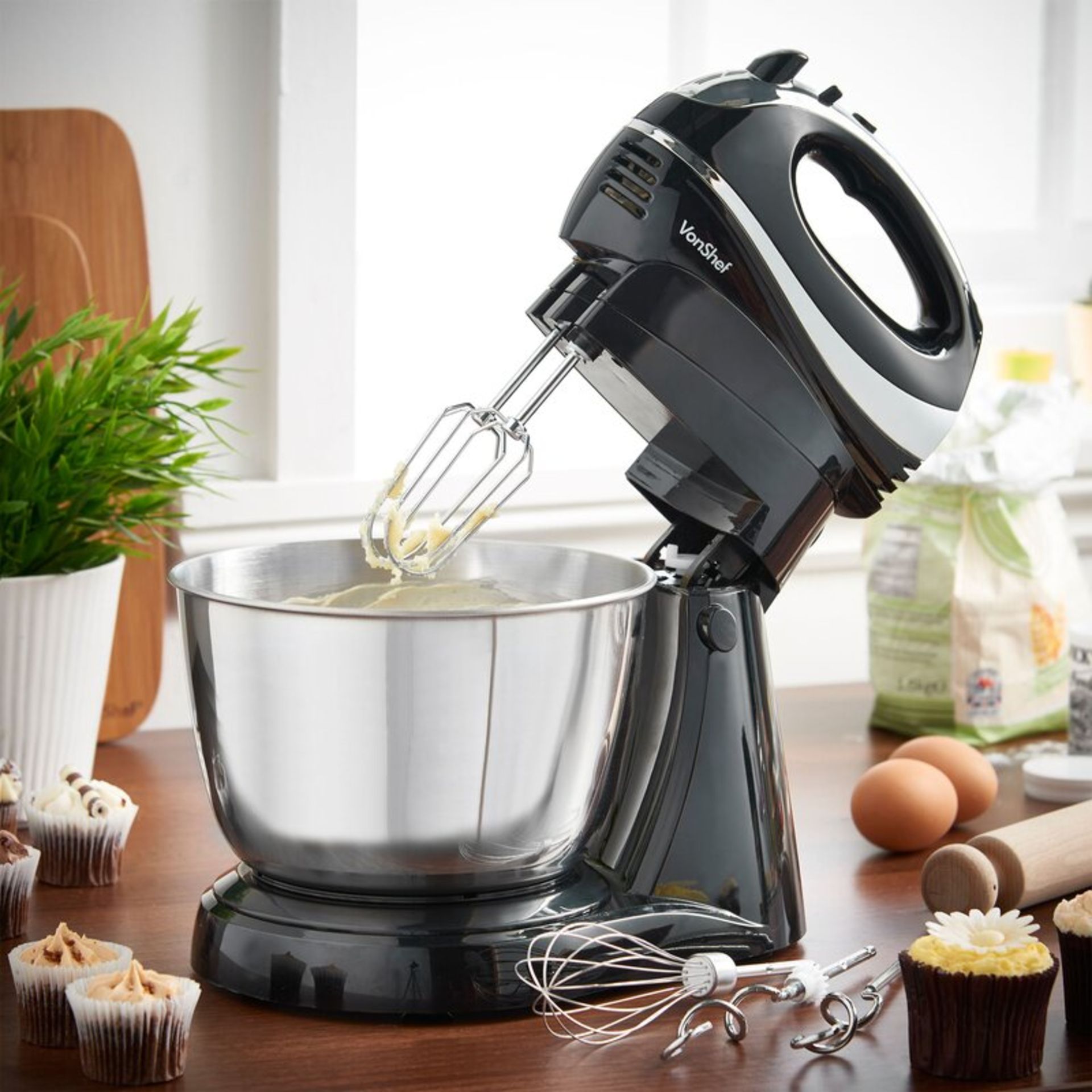 Von Chef 2 in 1 5-Speed 3.5L Stand Mixer - RRP £43