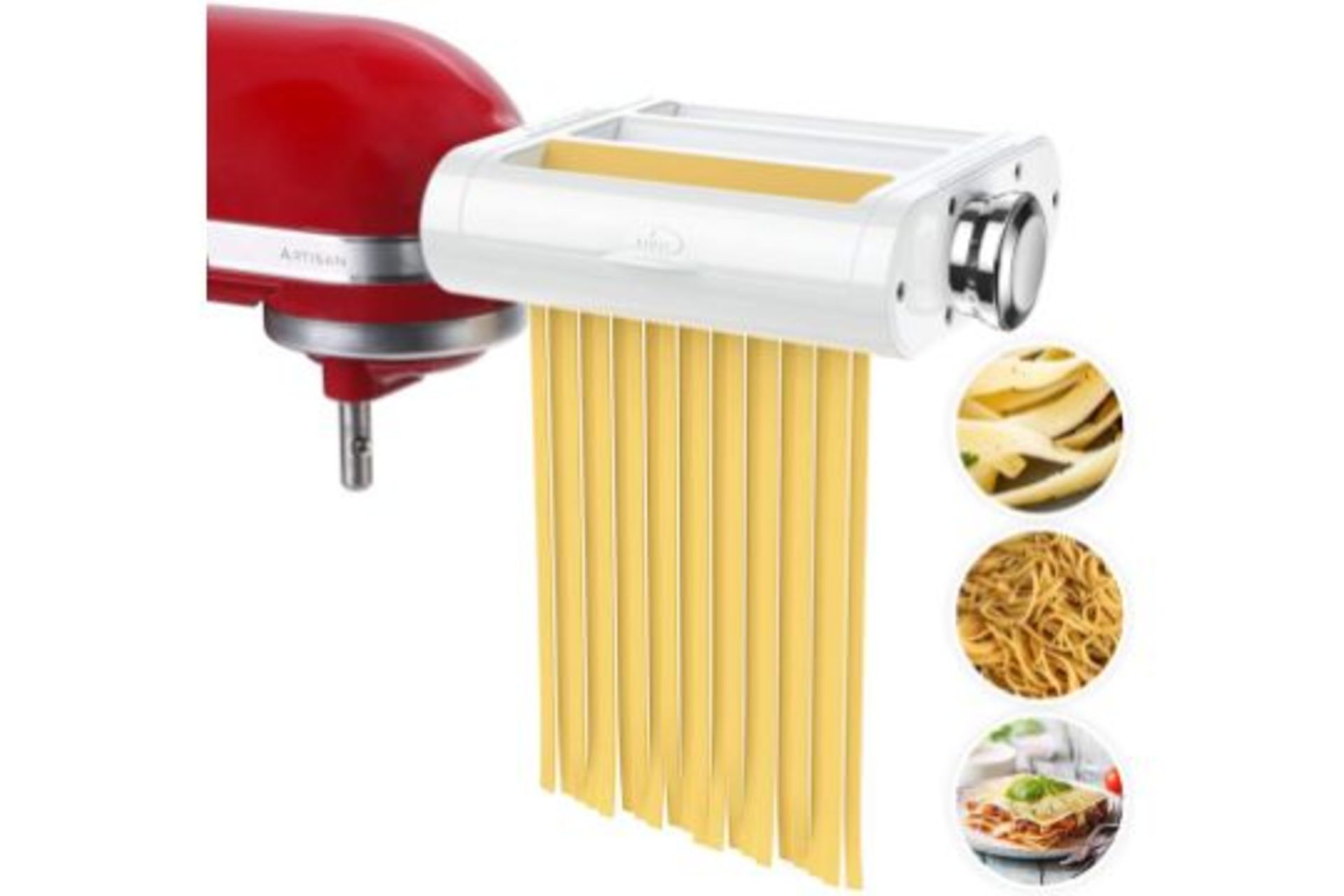 ANTREE Pasta Roller & Cutter Attachment 3-in-1 Set - RRP £84.99