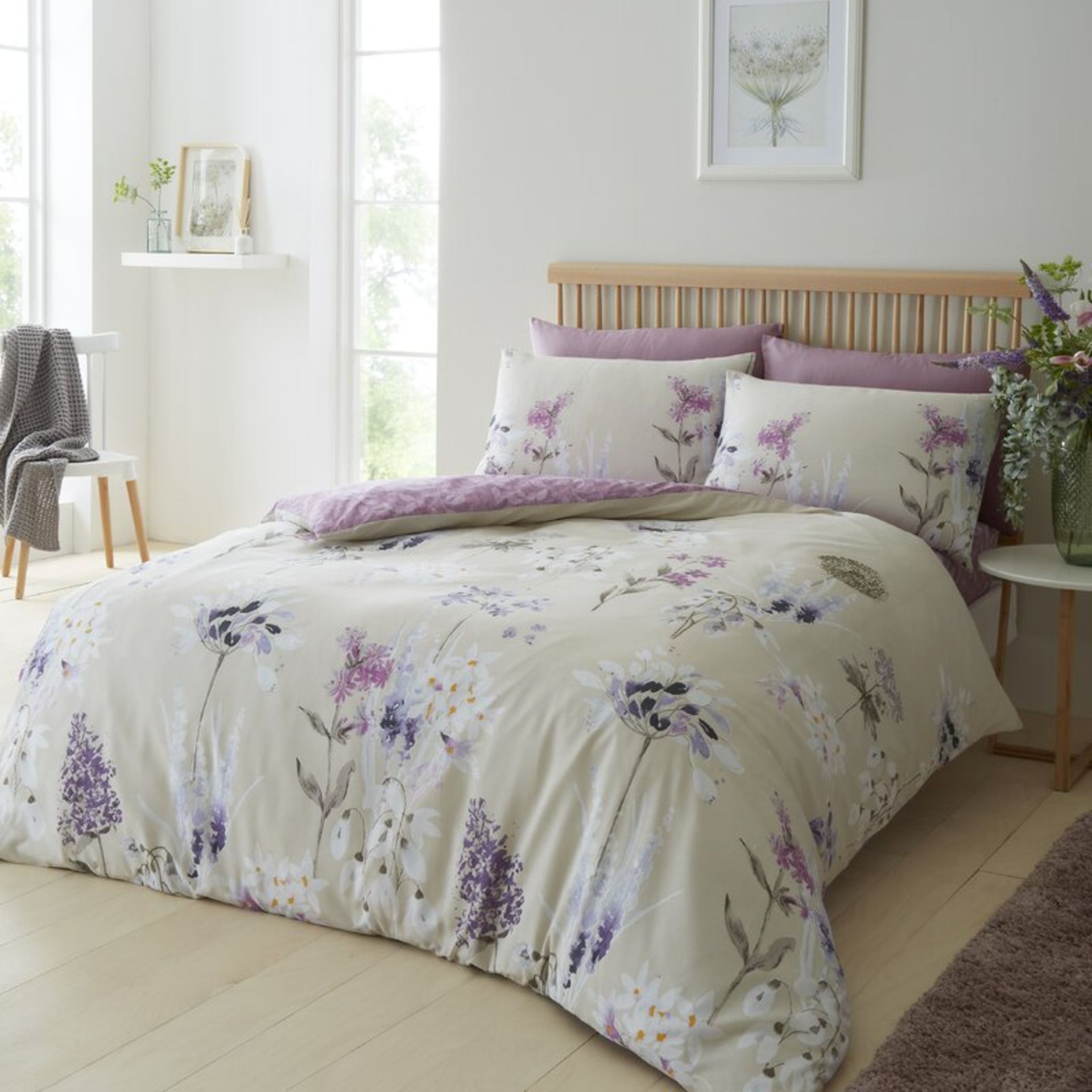 5FT Kingsize Gammill Duvet Cover Set - RRP £19.99