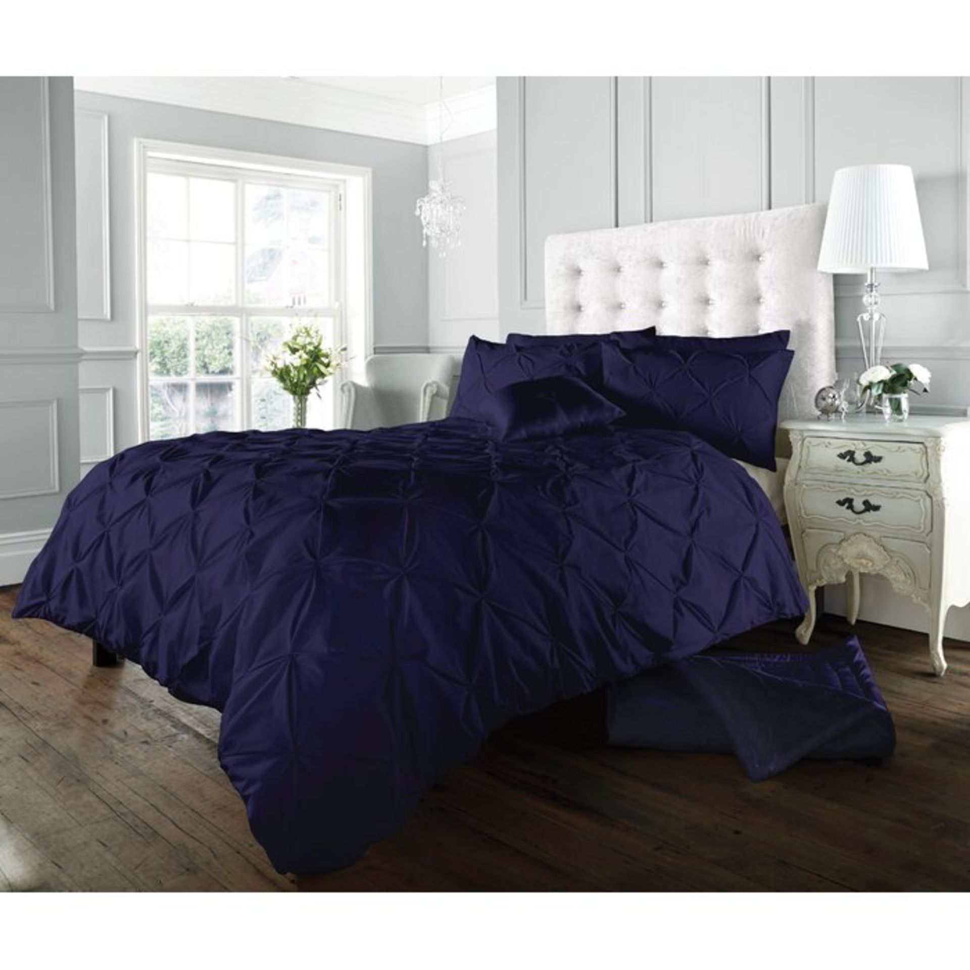 Roe 180 TC Percale Duvet Cover Set - RRP £21.99