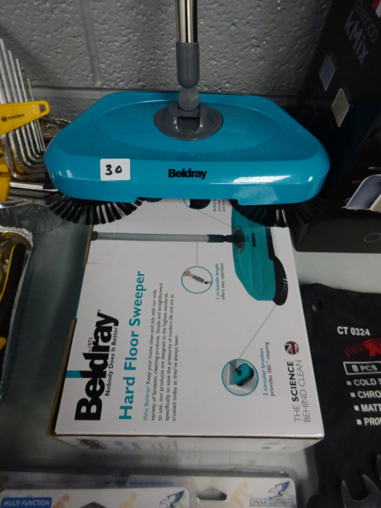 NEW BELDRY HARD FLOOR SWEEPER