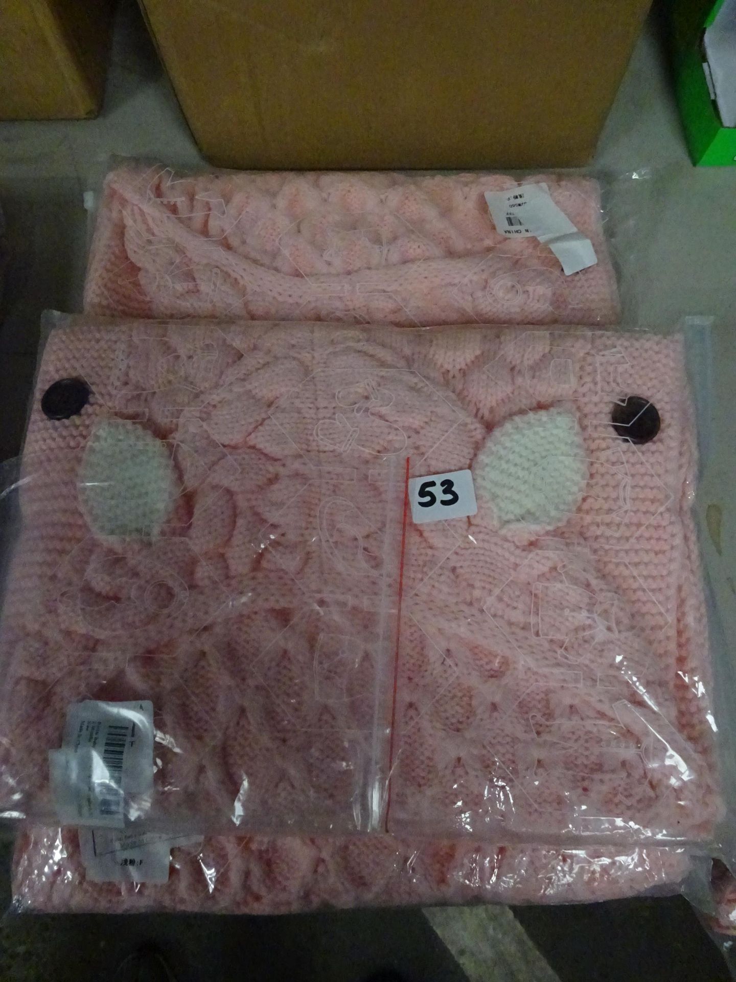 X3 PINK BABY ONESIES