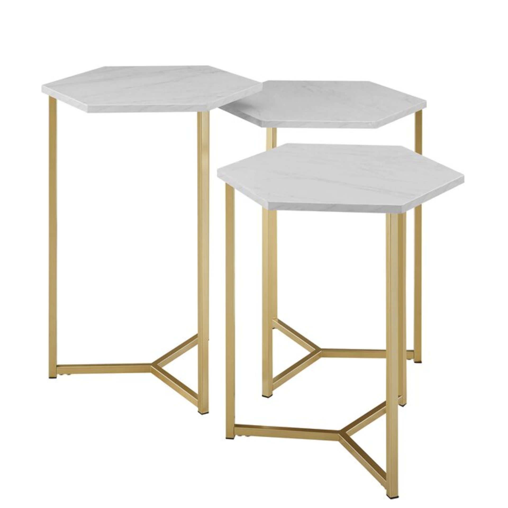 Alexis 3 Piece Nest of Tables - RRP £215.00