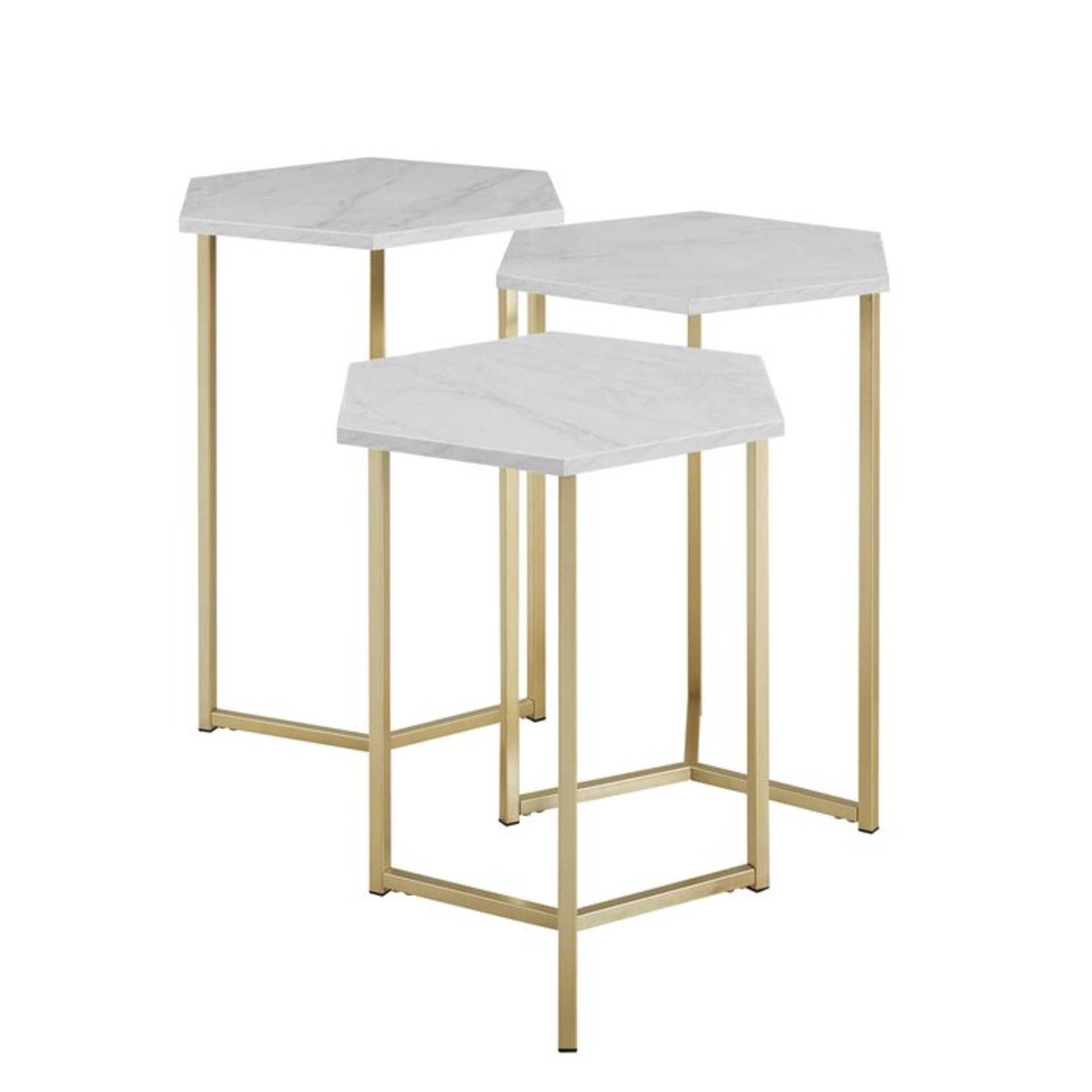 Alexis 3 Piece Nest of Tables - RRP £215.00 - Image 2 of 4