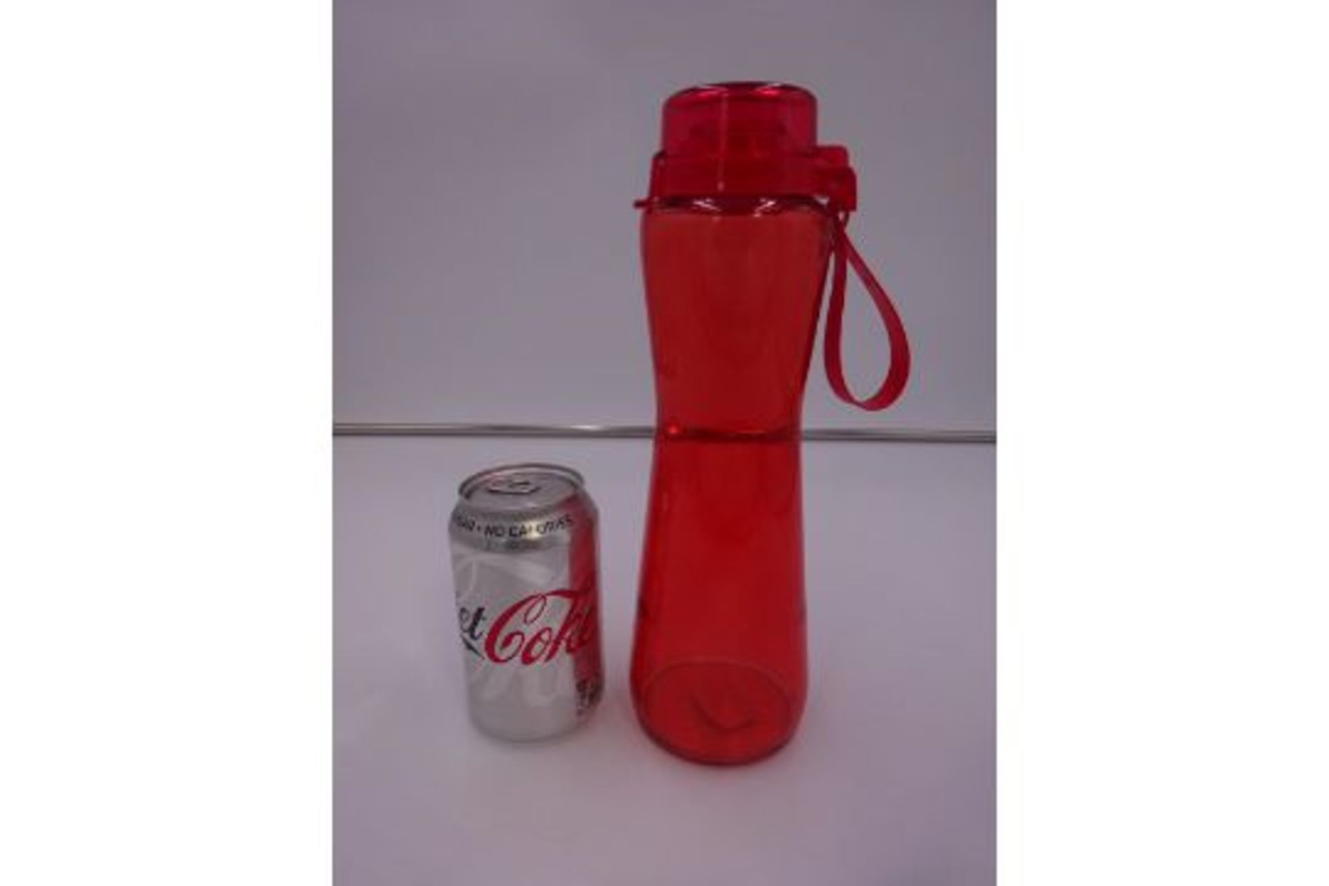 New Red Glass Drinking Bottle