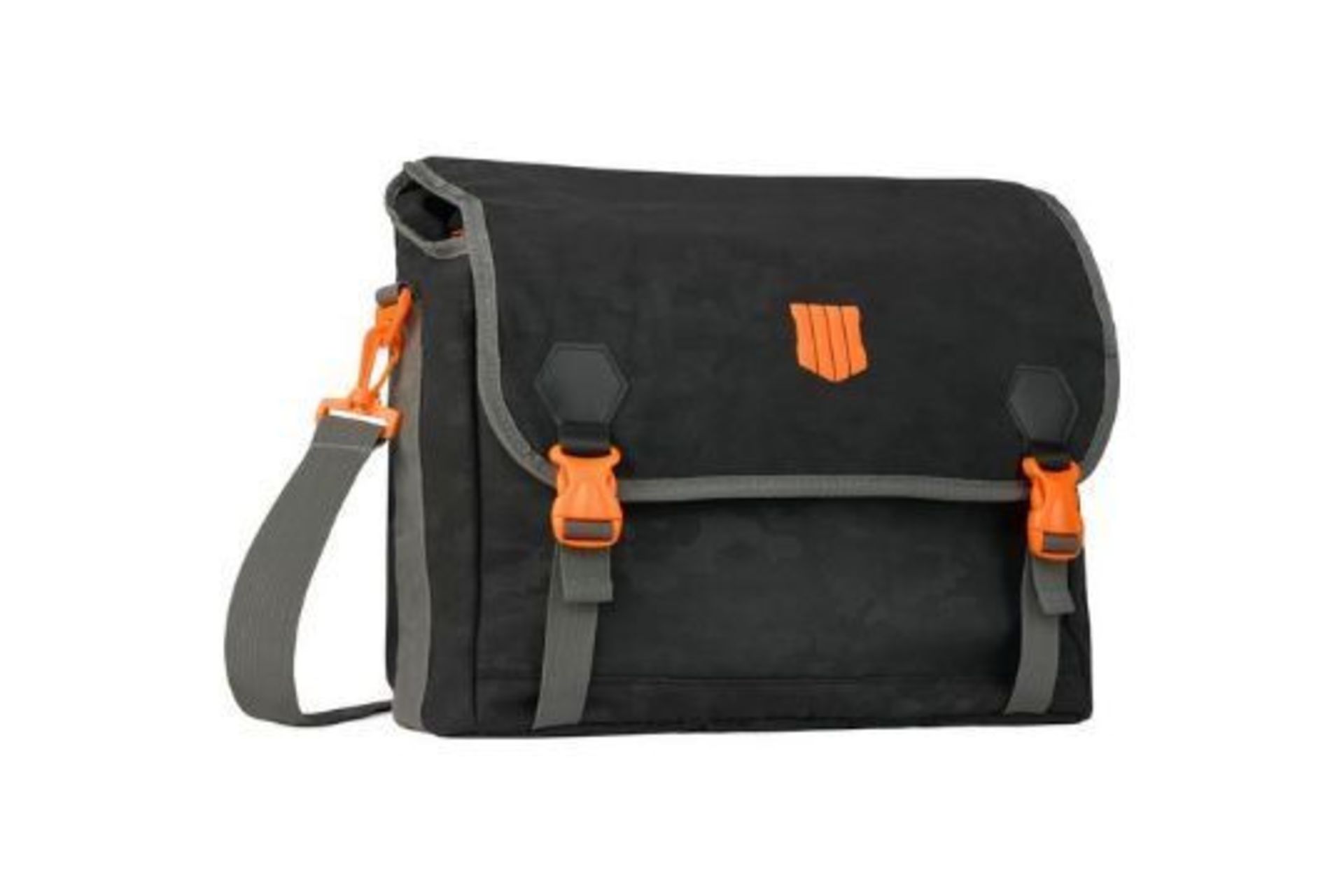 New Black and Orange Laptop Bag