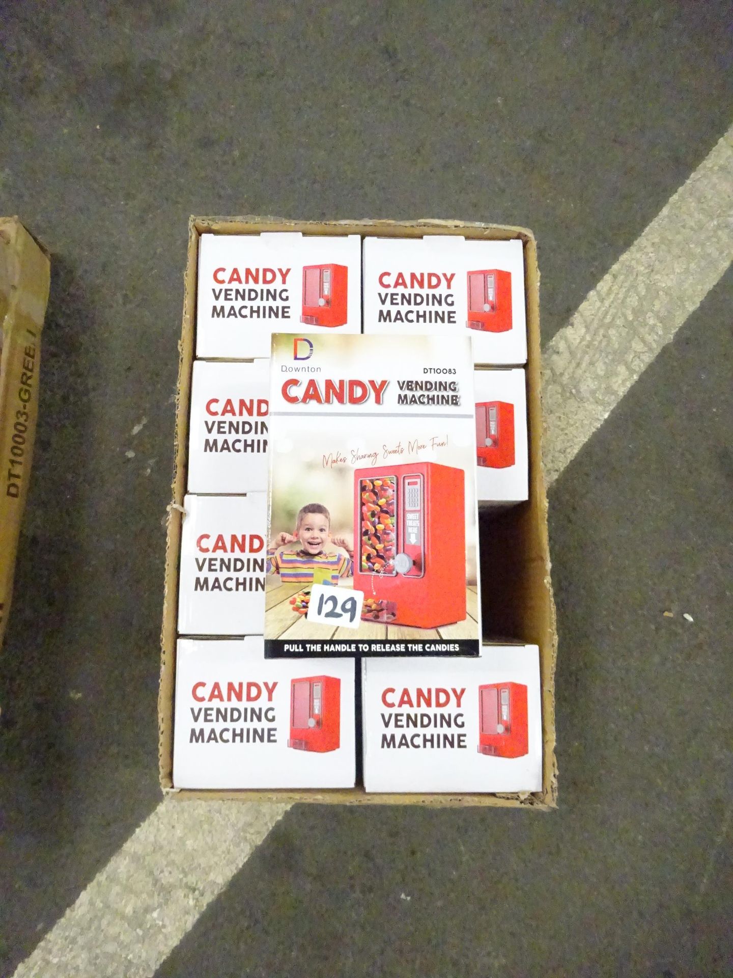 8 CANDY VENDING MACHINES