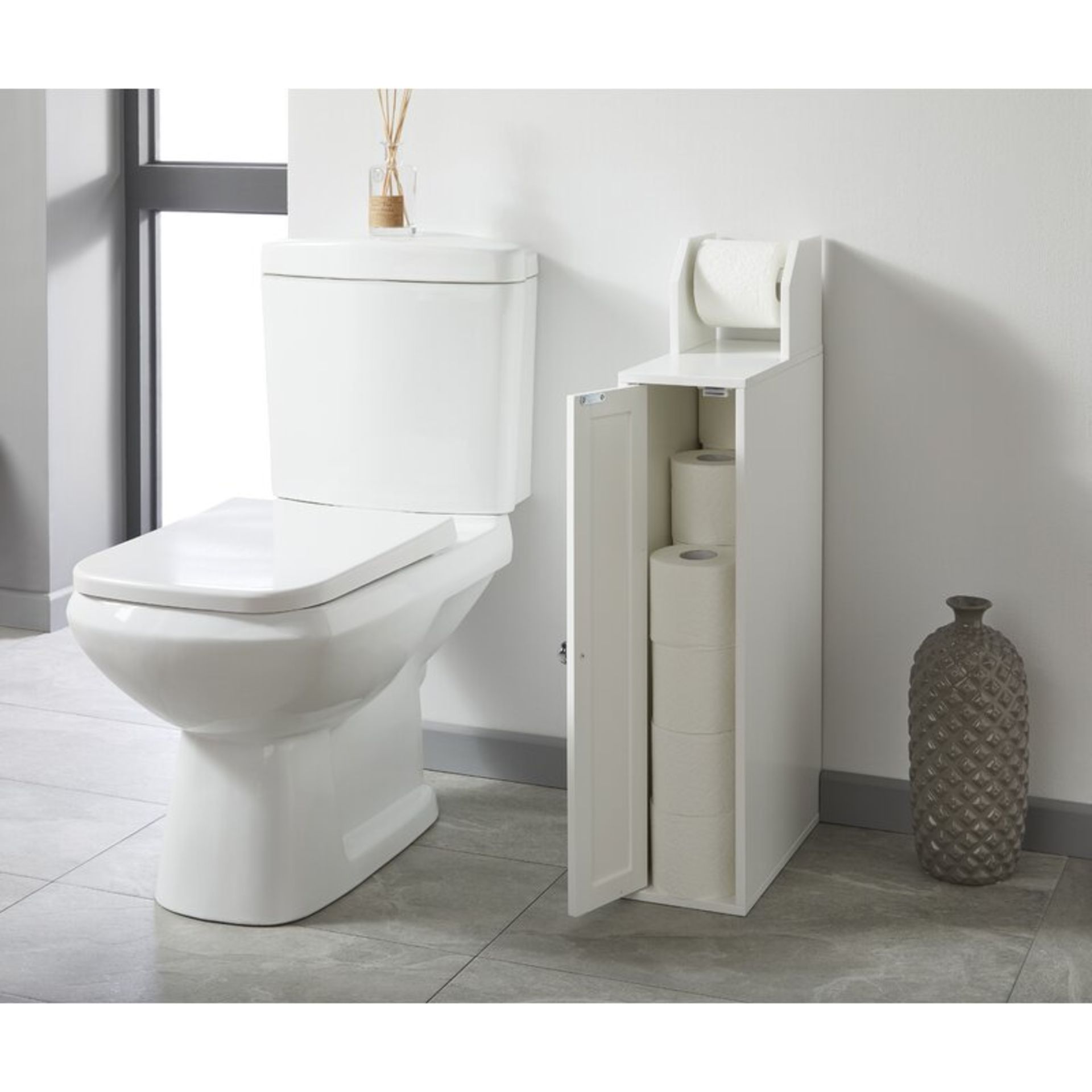 Viehbacher Free Standing Toilet Roll Holder - RRP £49.99 - Image 2 of 2