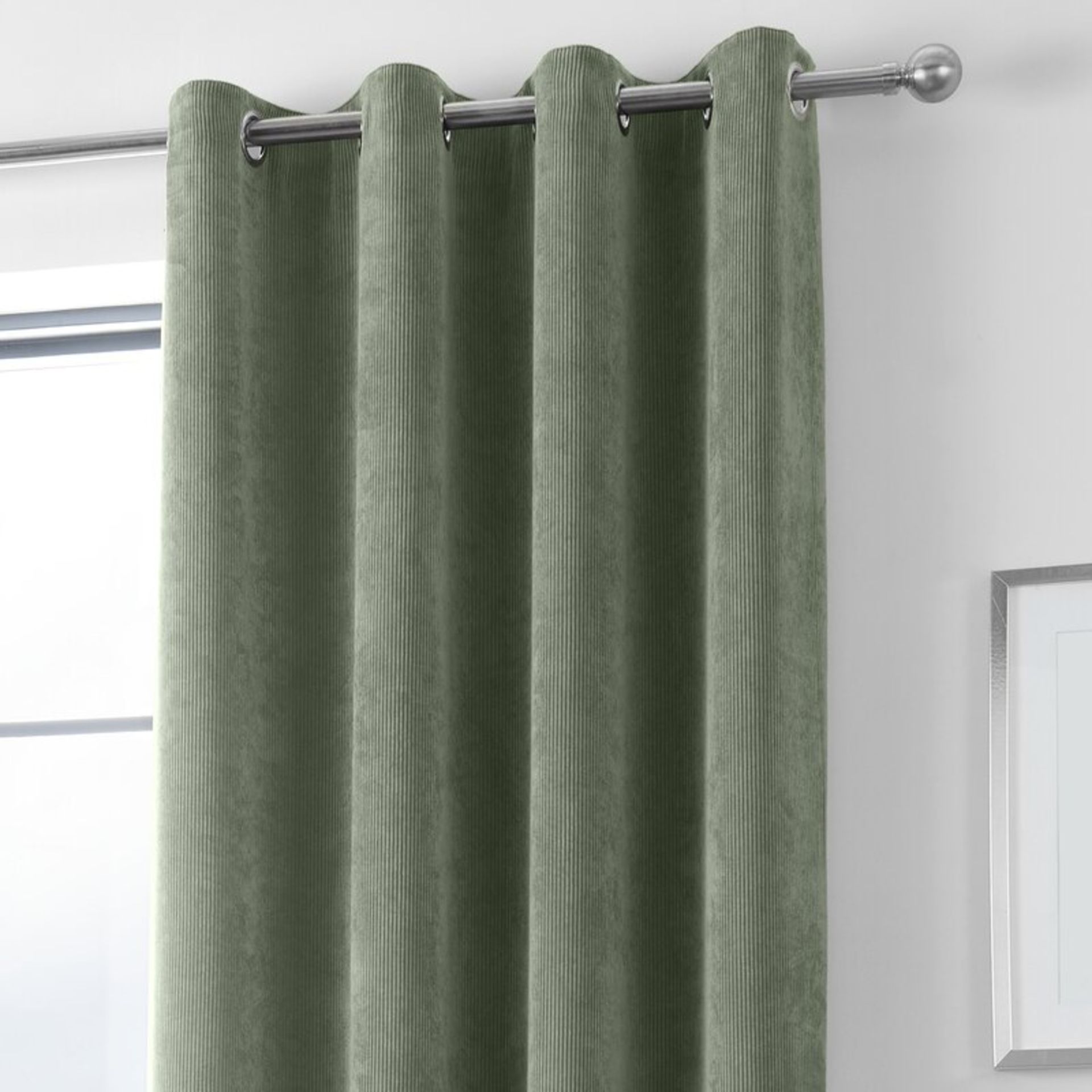 Anthea Eyelet Room Darkening Curtains - RRP £68.00 - Image 2 of 2