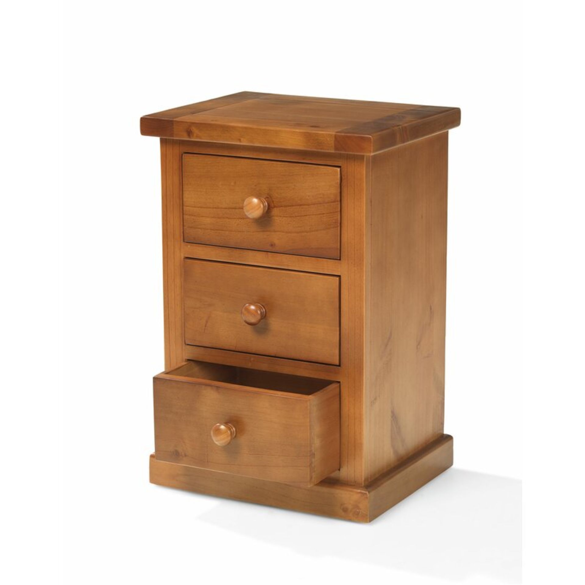 3 Drawer Bedside Table - RRP £108.99 - Image 2 of 2