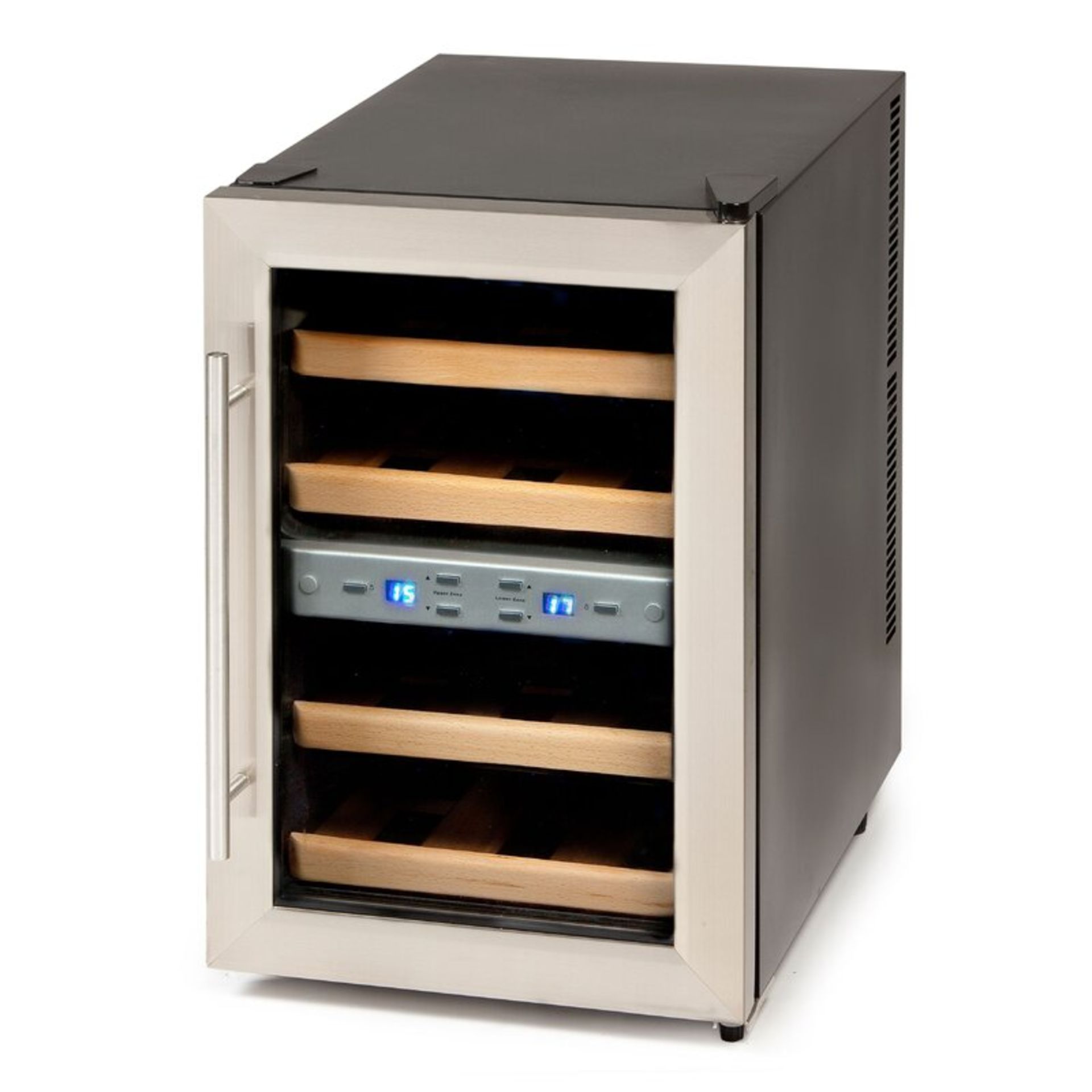 12 Bottle Double Zone Wine Refrigerator - RRP £230.00