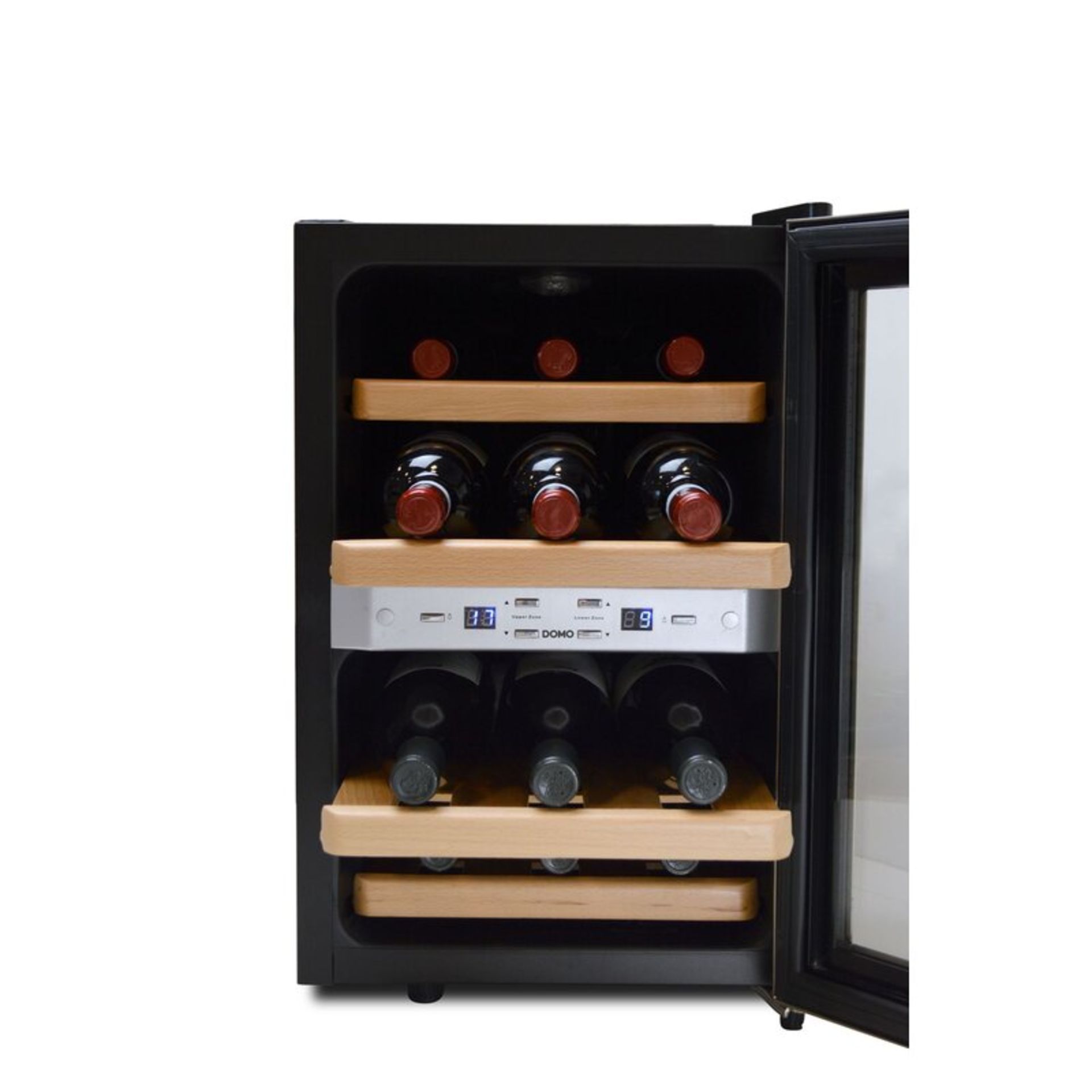 12 Bottle Double Zone Wine Refrigerator - RRP £230.00 - Image 2 of 2