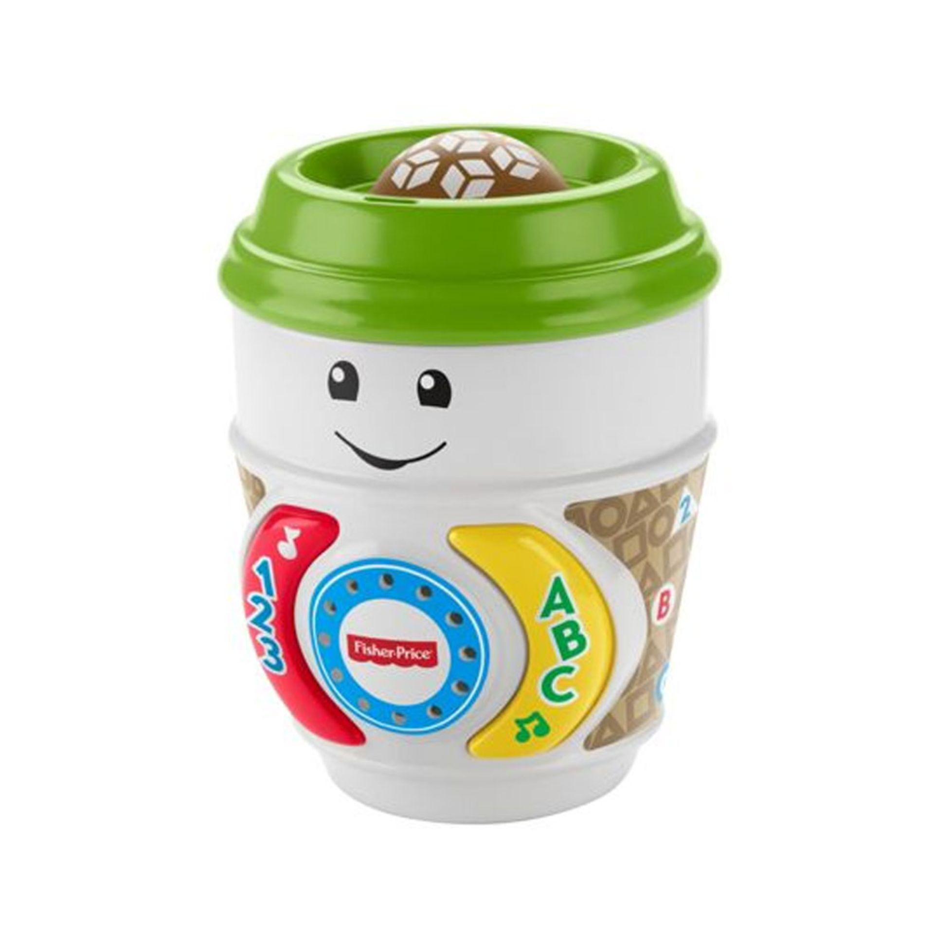 New Fisher Price Laugh & Learn On-the-Glow Coffee Cup - RRP £12.99. - Image 2 of 2