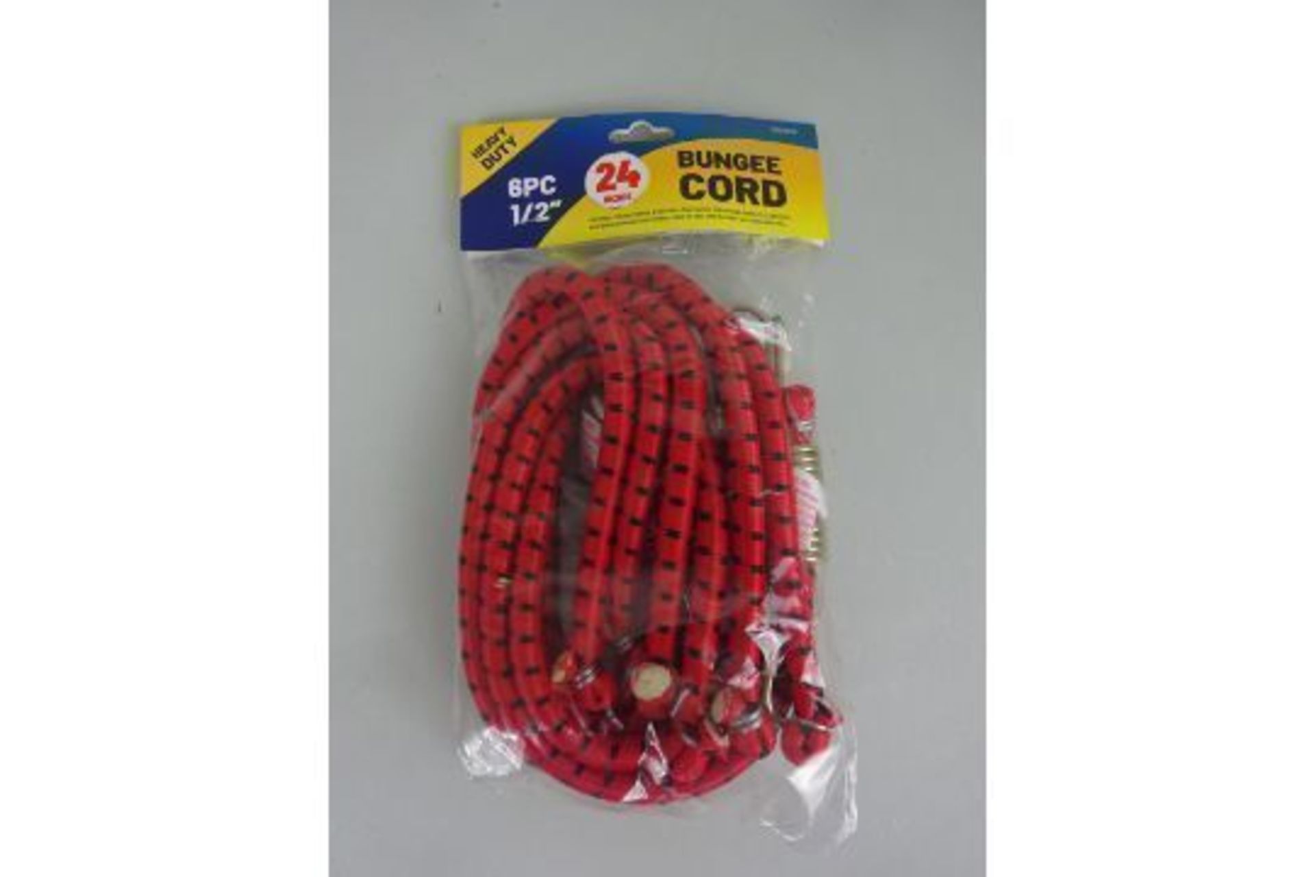 New Packs 6pc Heavy Duty Bungee Cords