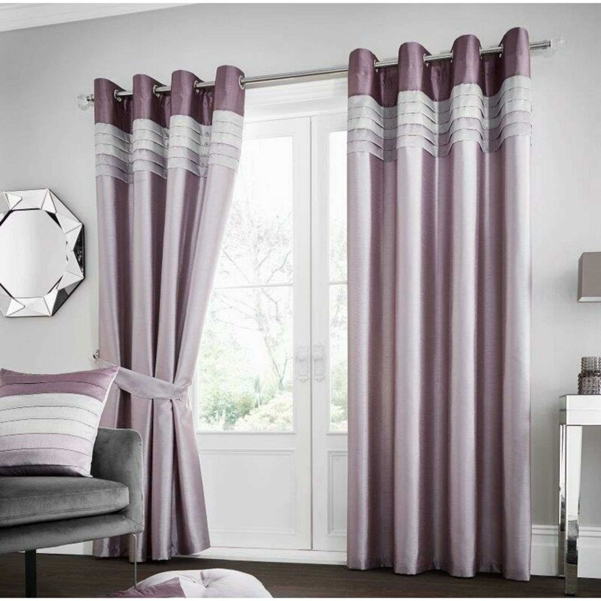 Geise Eyelet Room Darkening Curtains - RRP £39.99