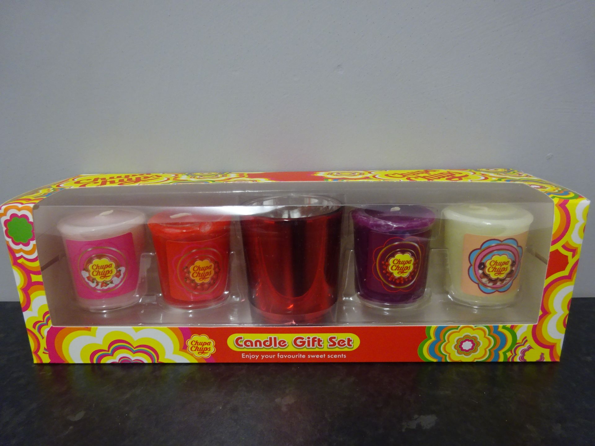New Chupa Chups 5pc Candle Gift Set