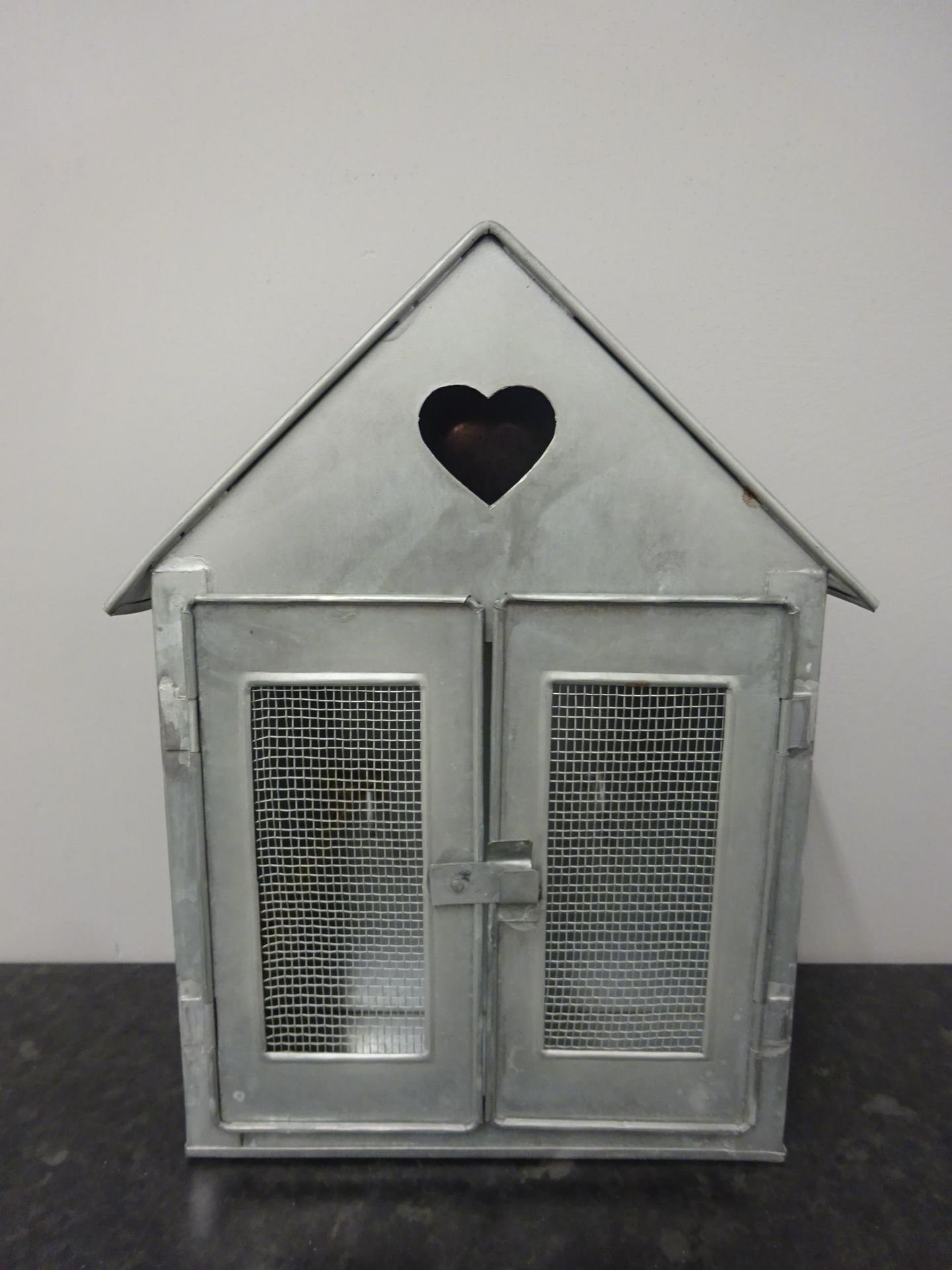 Small Love Heart Metal Key Cabinet