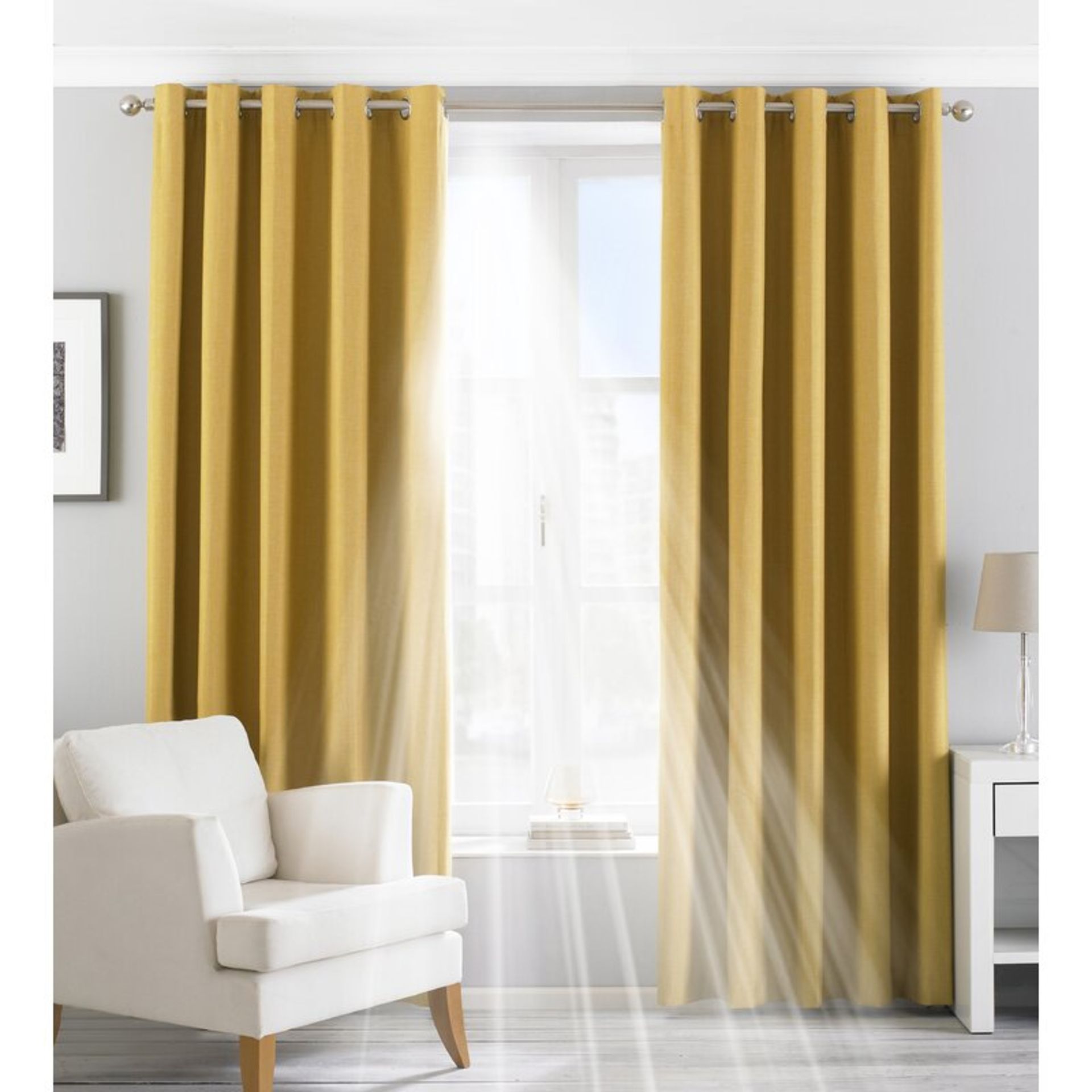 Eclipse Eyelet Blackout Thermal Curtains (Set of 2) - RRP £80