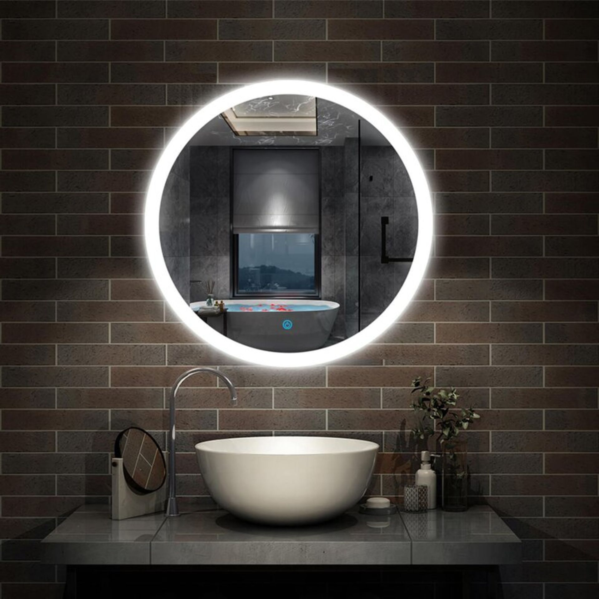 Nisse Fog Free Bathroom Mirror - RRP £144.99