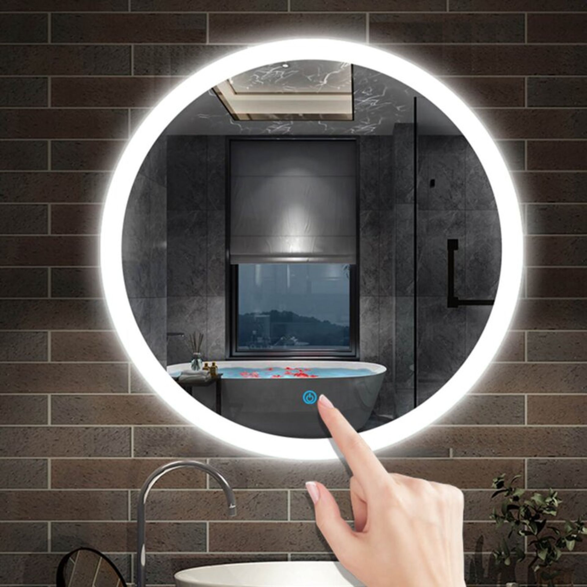 Nisse Fog Free Bathroom Mirror - RRP £144.99 - Image 2 of 2