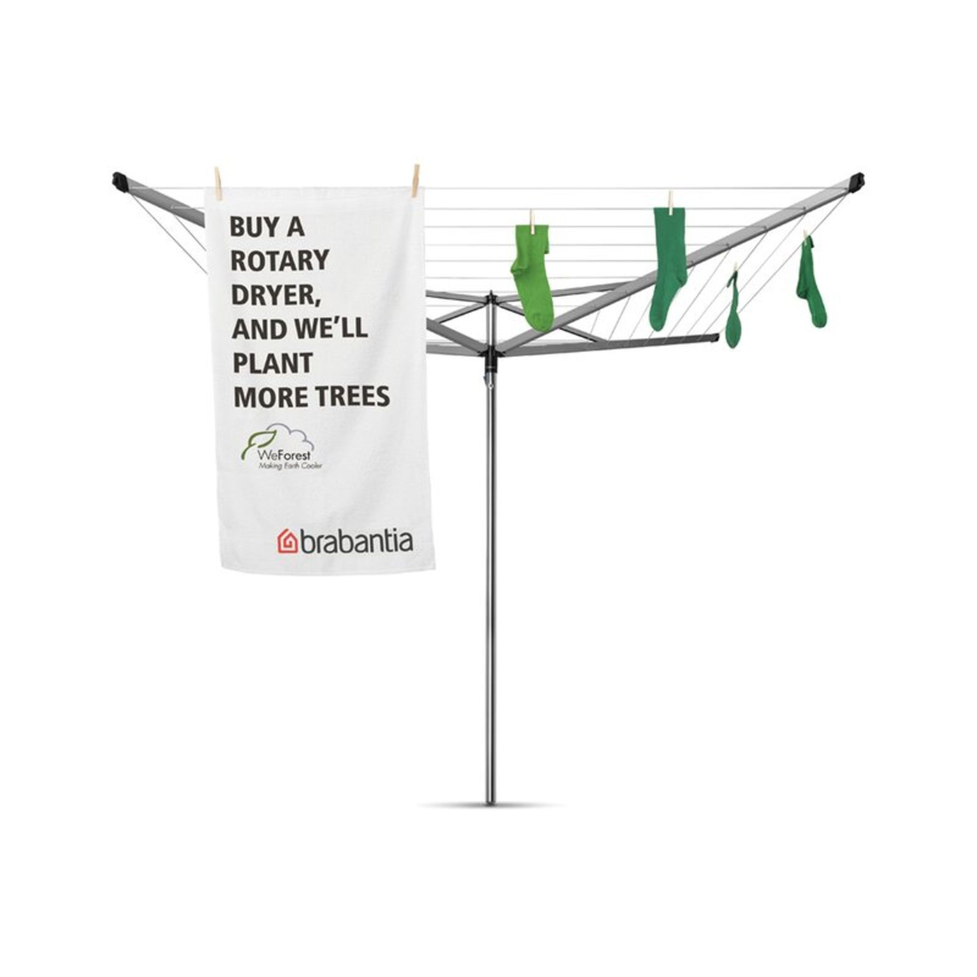 271cm Umbrella Clothesline - RRP £76.00 - Image 2 of 3