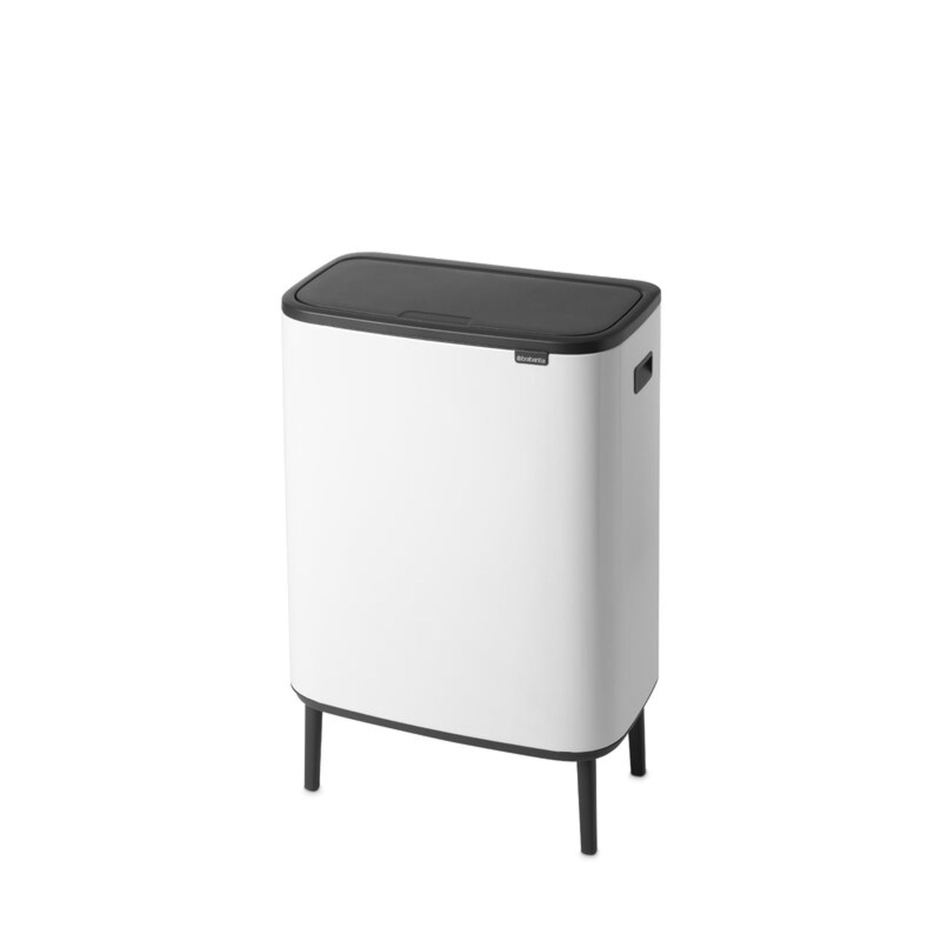 Bo Steel 60 Litre Touch Top Multi-Compartments Rubbish and Recycling Bin -RRP £153.00