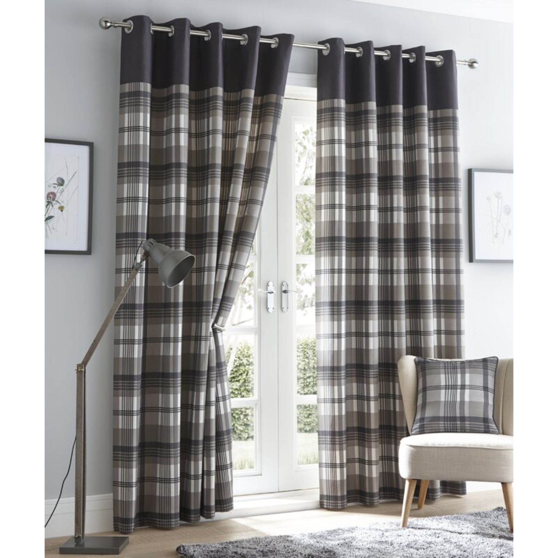 Anika Eyelet Room Darkening Thermal Curtains - RRP £49.99