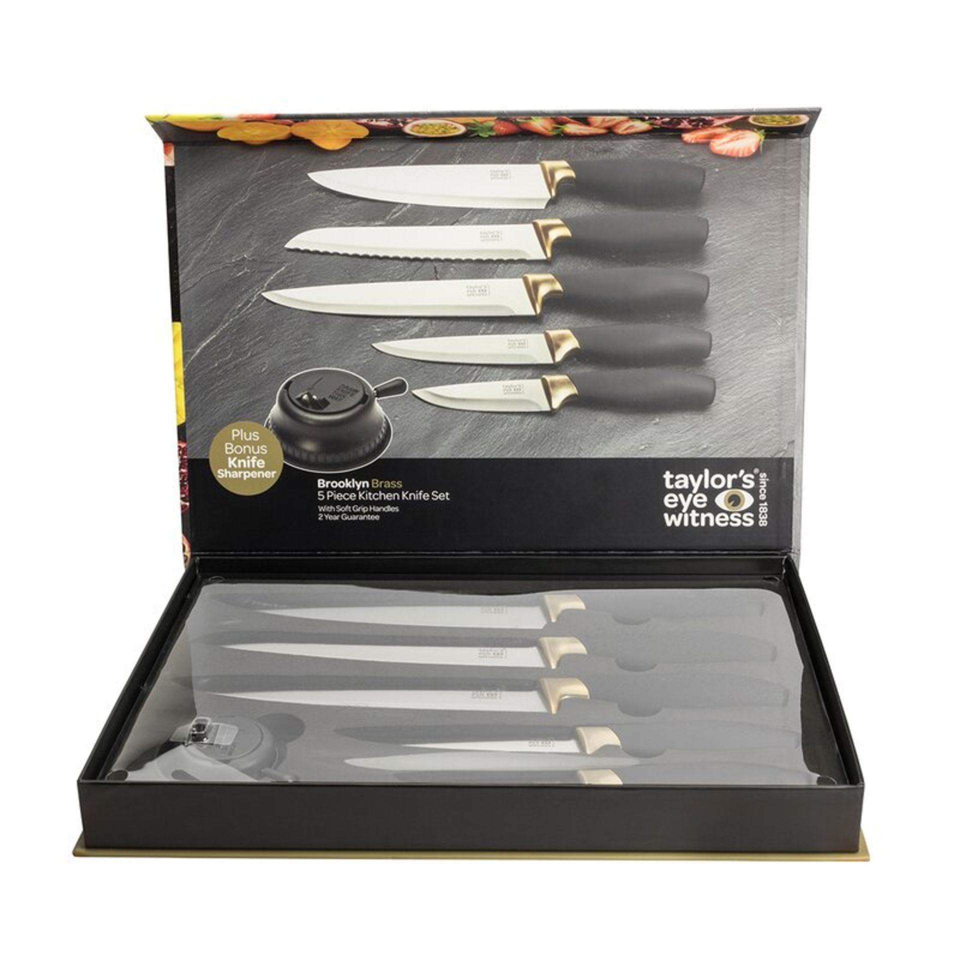 Brooklyn 6 Piece Assorted Knife Set - RRP £55.00 - Image 2 of 2