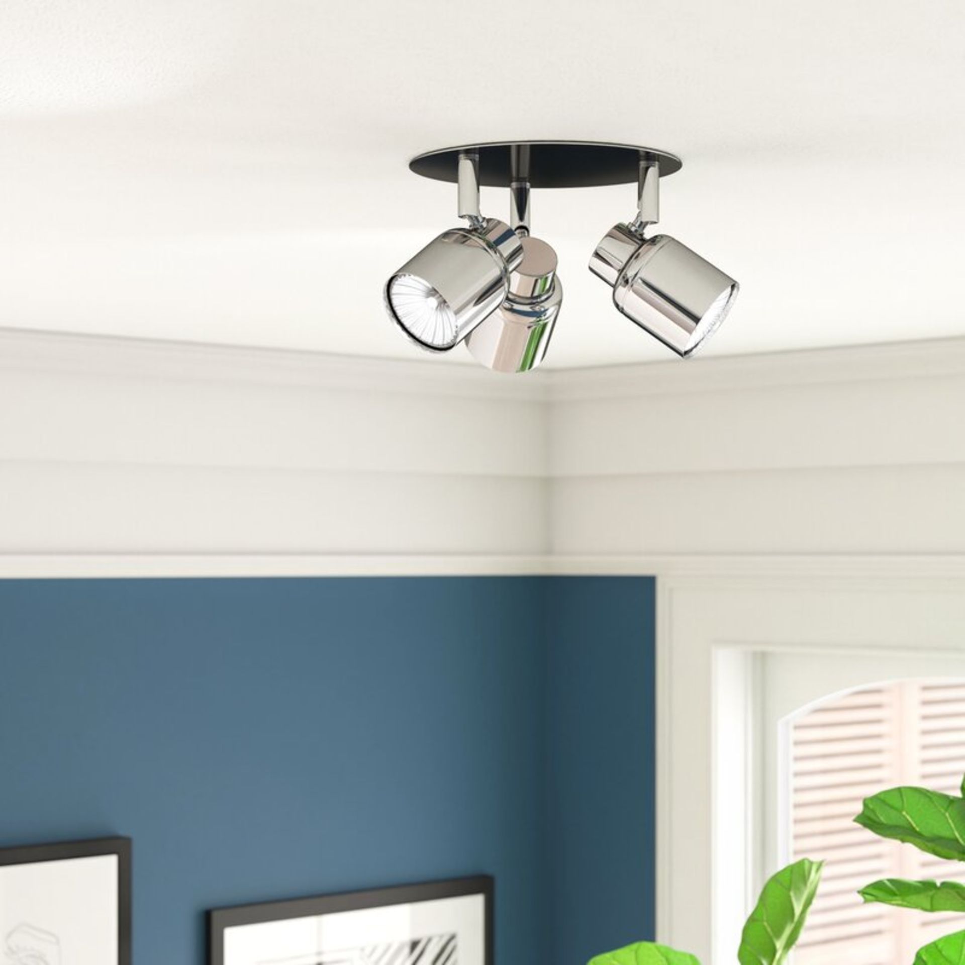 Laurel 3-Light Ceiling Spotlight - RRP £59.99