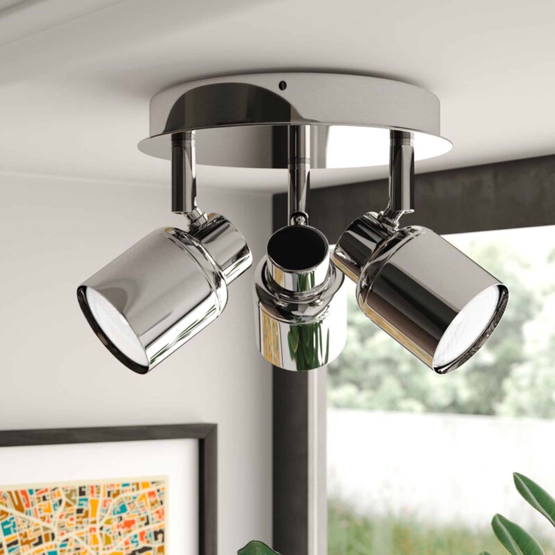 Laurel 3-Light Ceiling Spotlight - RRP £59.99 - Image 2 of 2