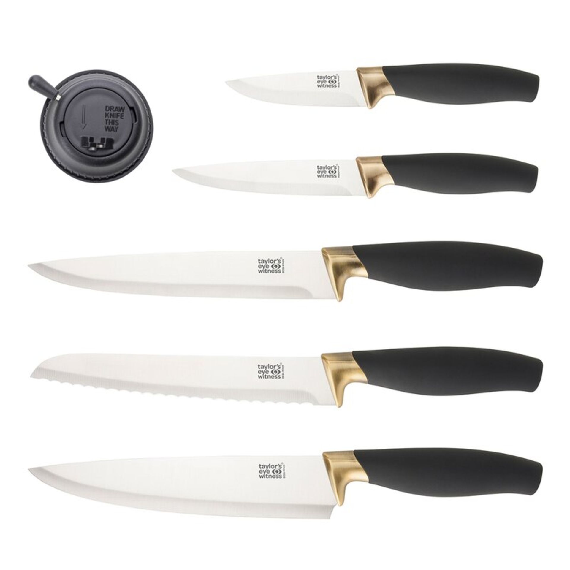 Brooklyn 6 Piece Assorted Knife Set - RRP £55.00