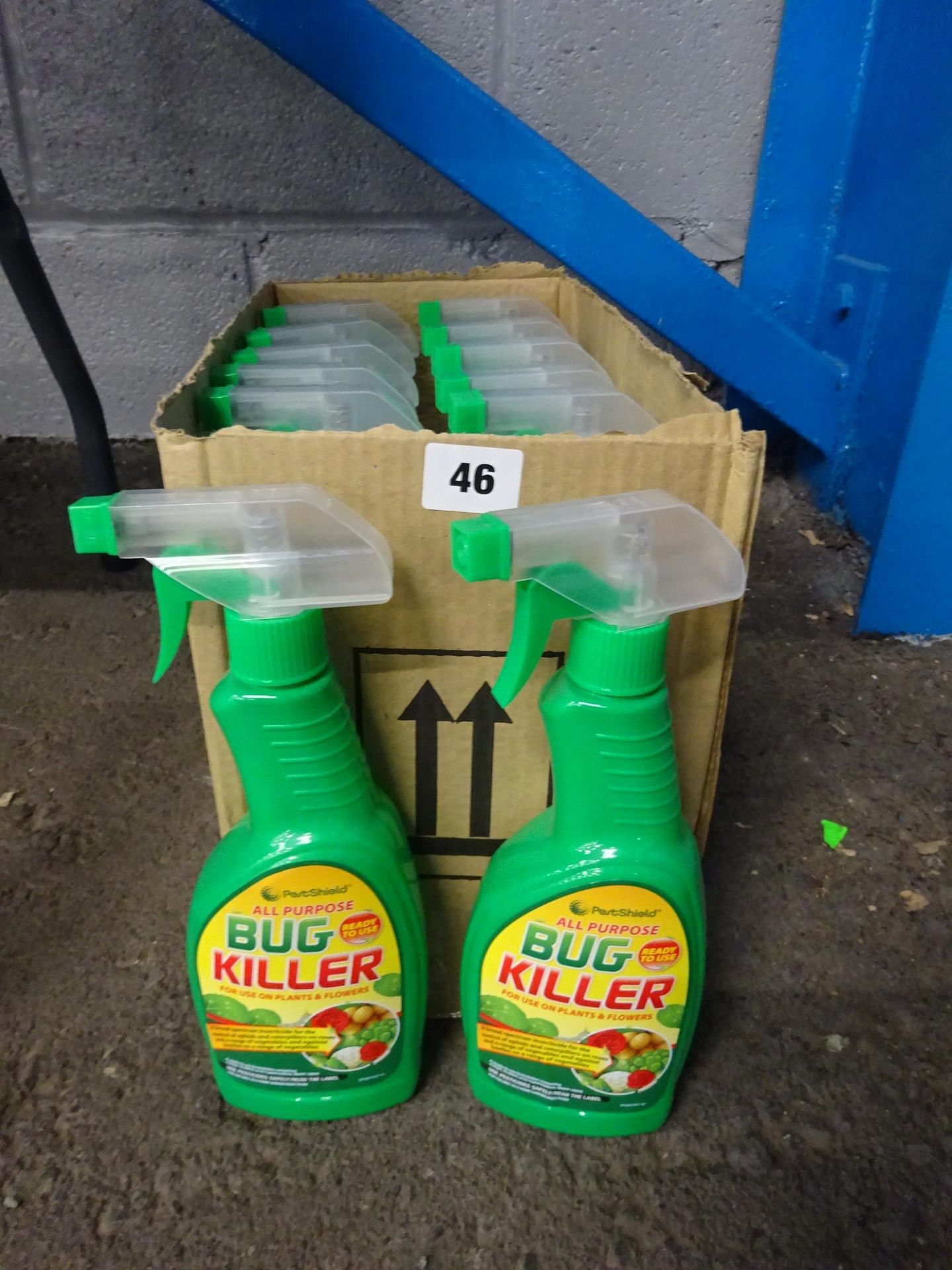 BOX OF 12 BOTTLES OF NEW BUG KILLER