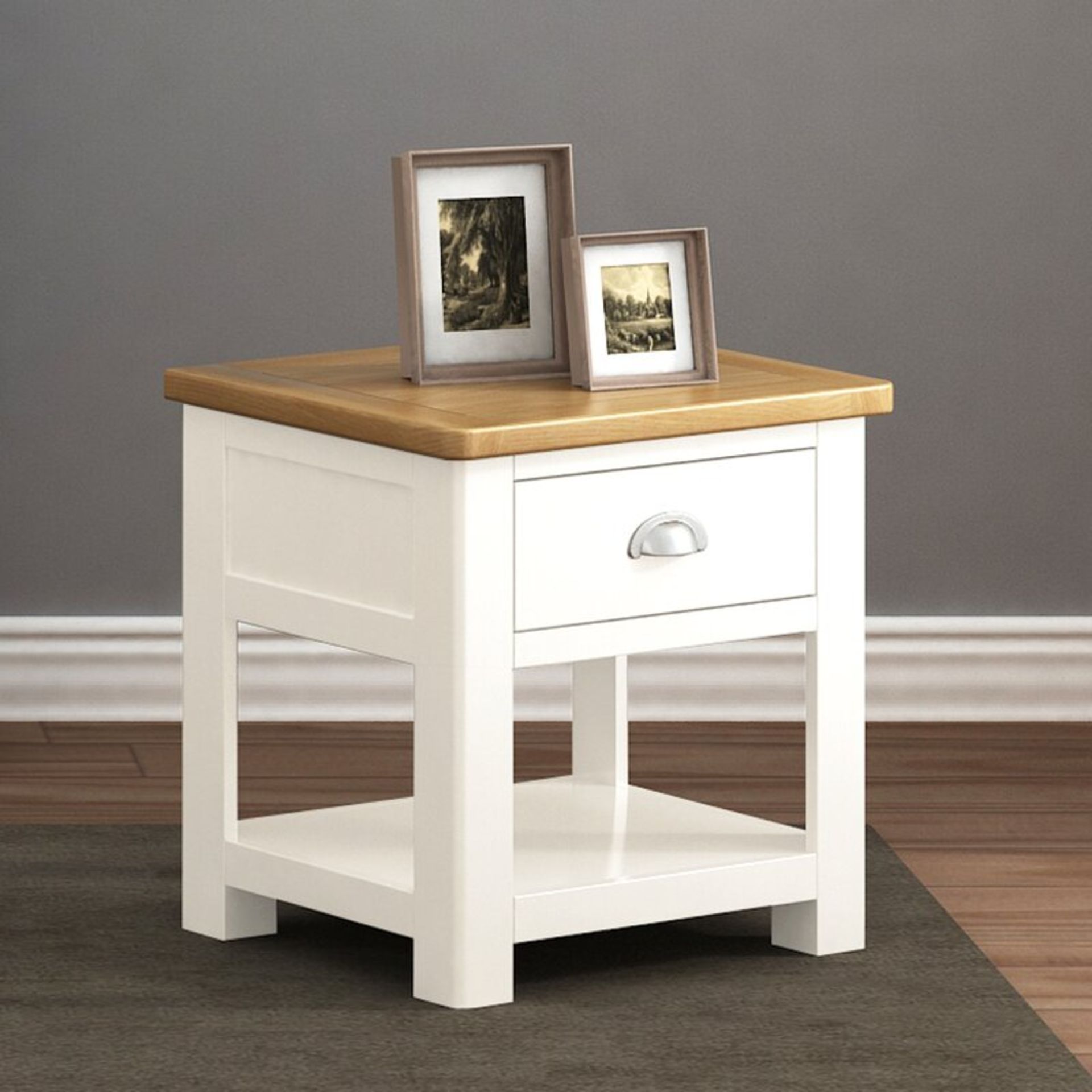 Amelia Side Table with Storage - RRP £159.99