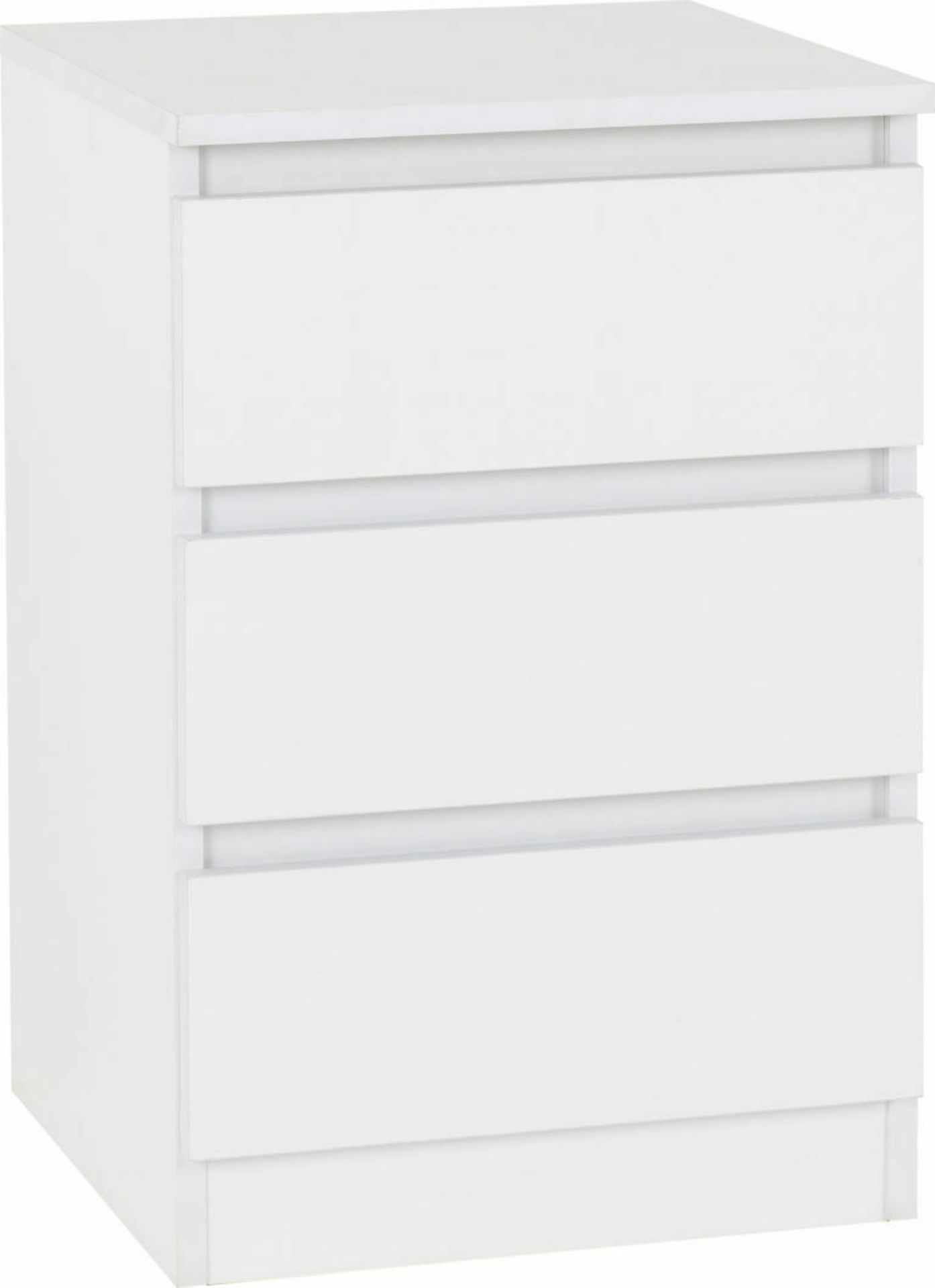 Asbel 3 Drawer Bedside Table - RRP £52.99