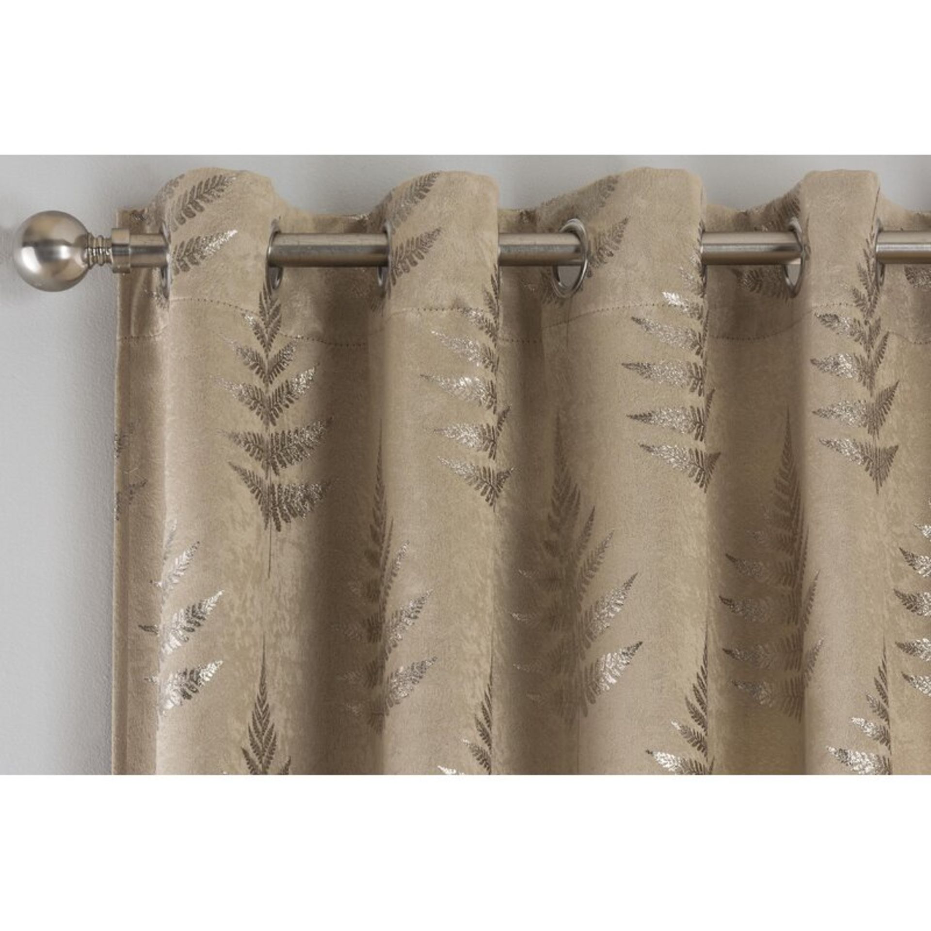 Langan Eyelet Room Darkening Thermal Curtains - RRP £48.00 - Image 2 of 2