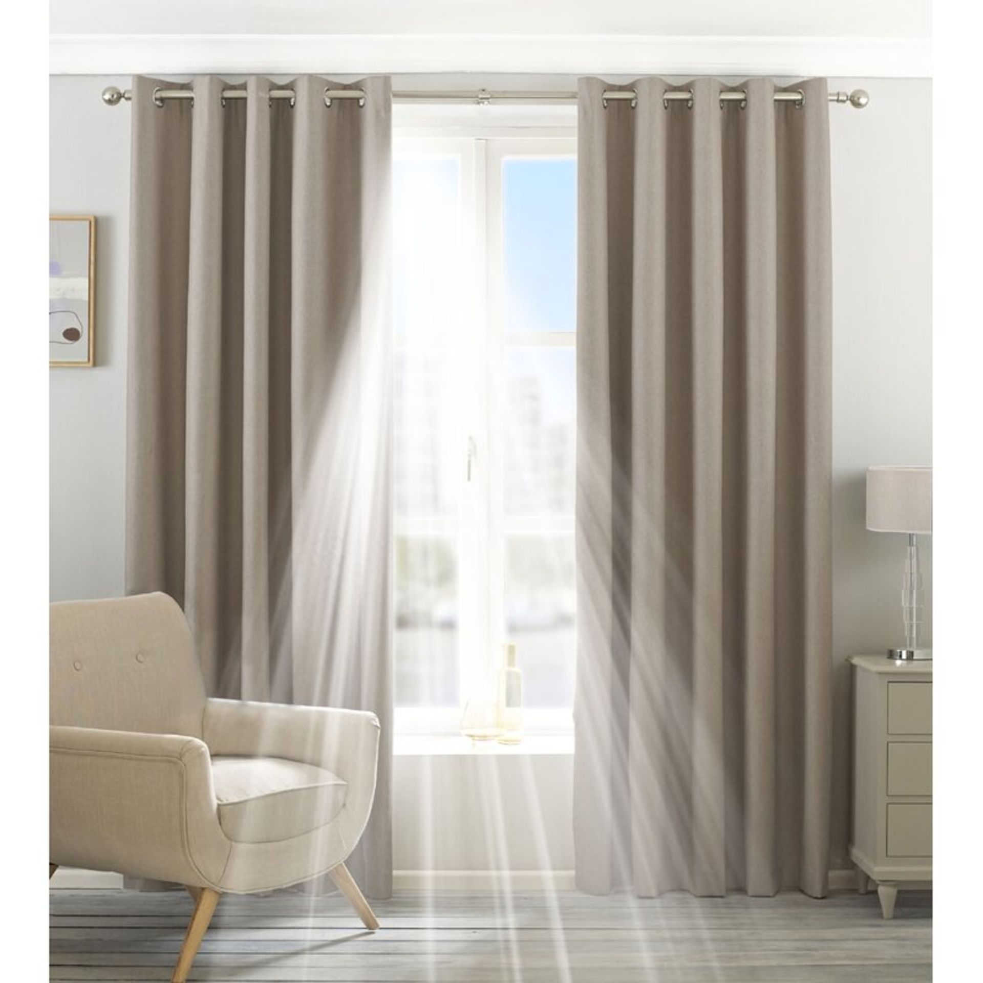 Eclipse Eyelet Blackout Thermal Curtains - RRP £120.00