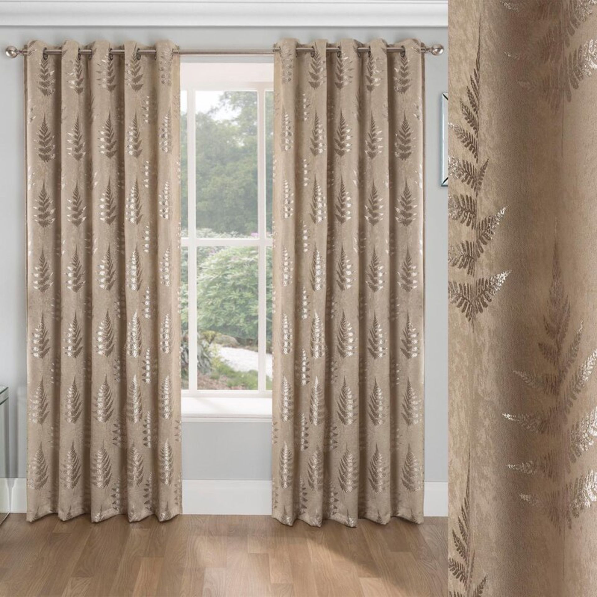 Langan Eyelet Room Darkening Thermal Curtains - RRP £48.00