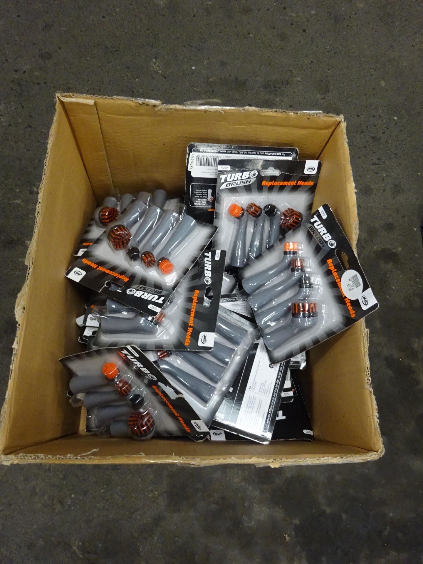 BOX OF TURBO BRUSH REPLACEMENT HEADS