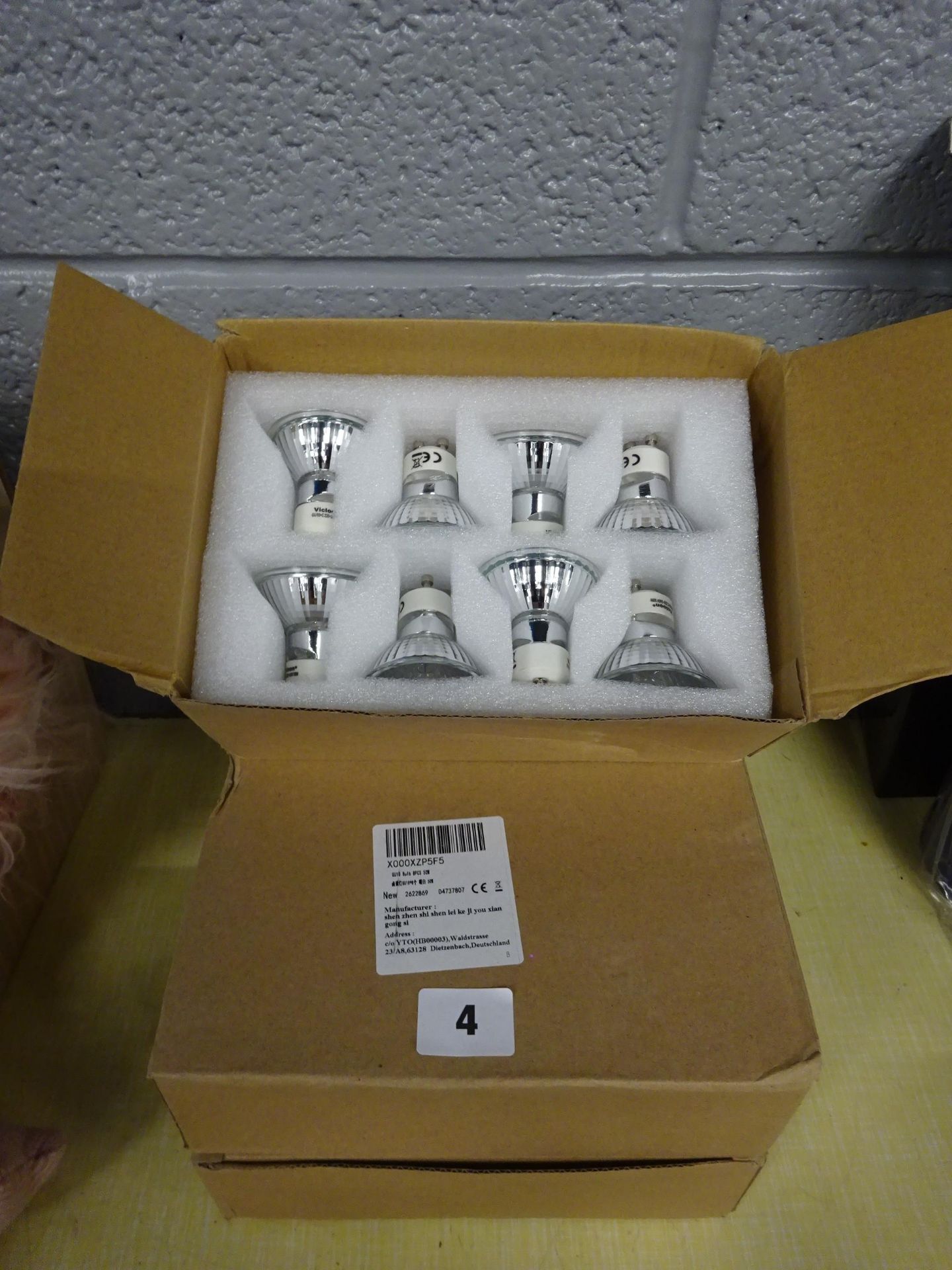 X5 BOXES OF NEW BULBS