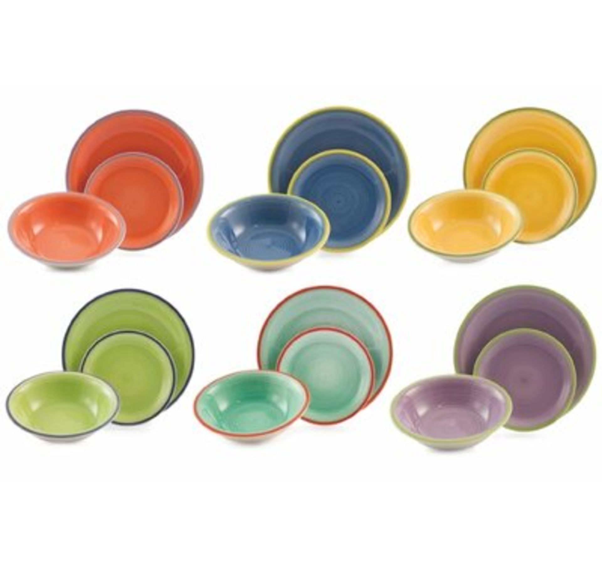 Rio 18 Piece Dinnerware Set, Service for 6 - RRP £81.99